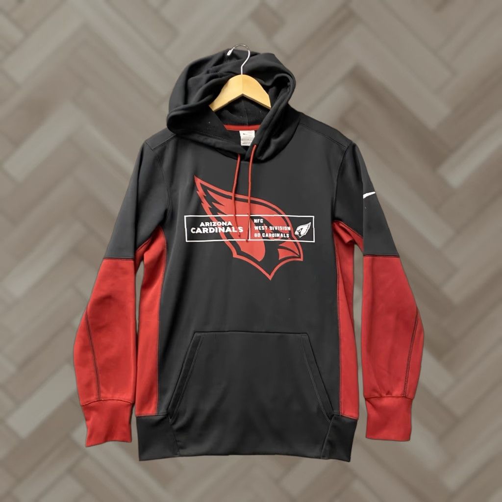 Nike Nike Arizona Cardinals Therma Fleece Hoodie Mens Size S Red NFL Sweatshirt Size US S / EU 44-46 / 1 - 1 Thumbnail