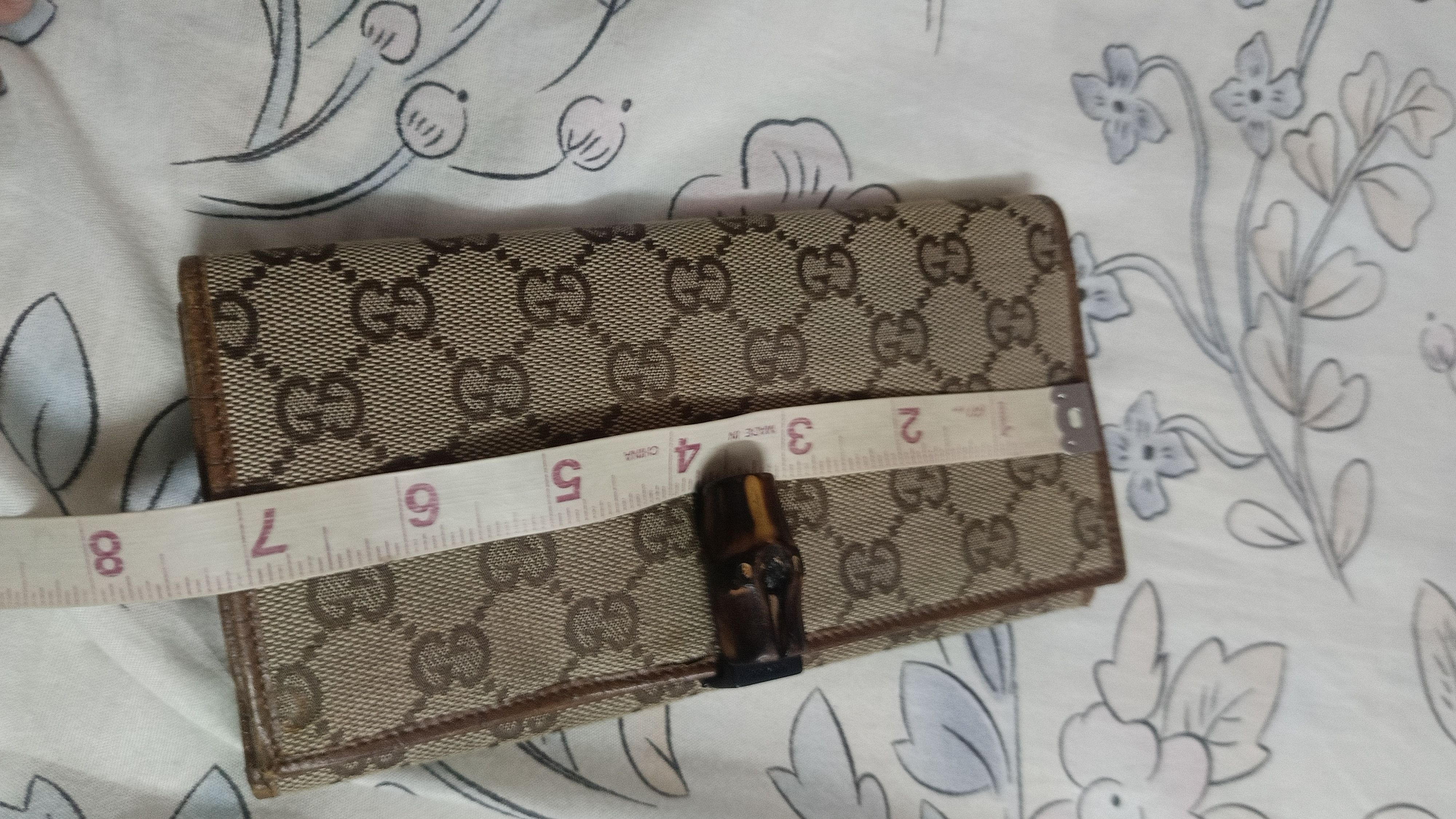 Gucci Gucci Monogram Bamboo Long Wallet Size ONE SIZE - 10 Thumbnail