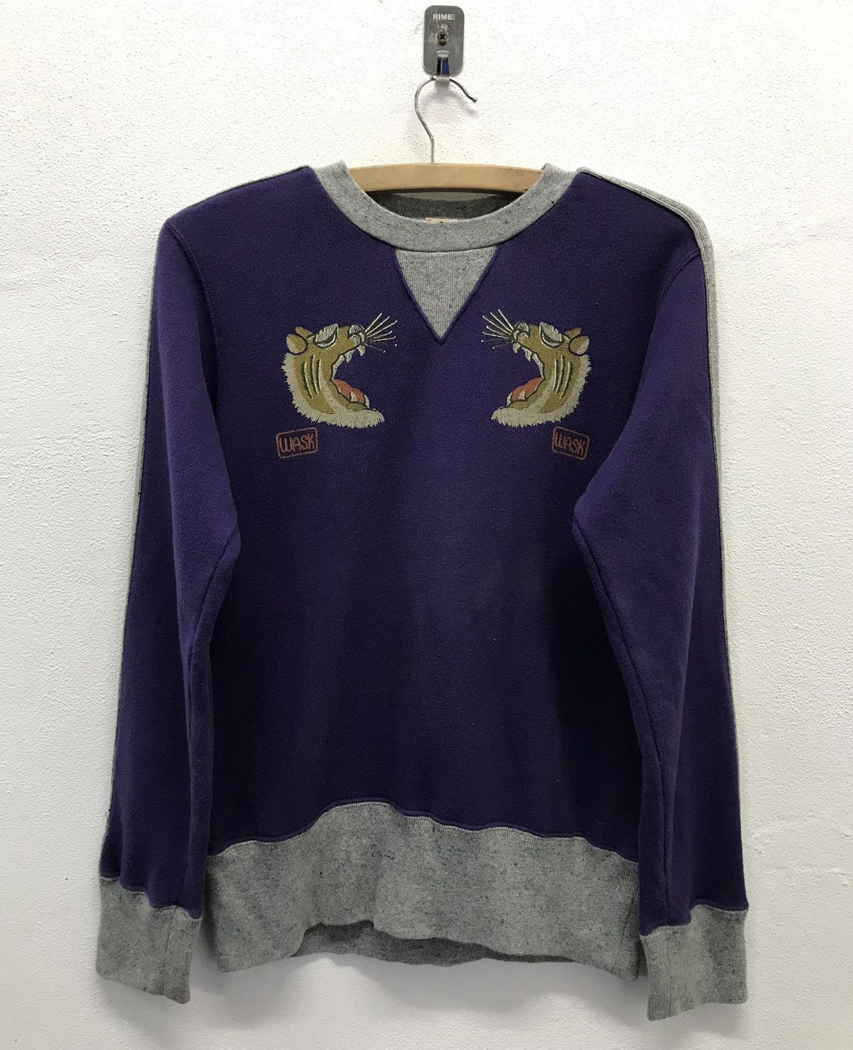 Vintage Vintage Wask Limited Product Union Made Sweatshirt Size US S / EU 44-46 / 1 - 1 Thumbnail