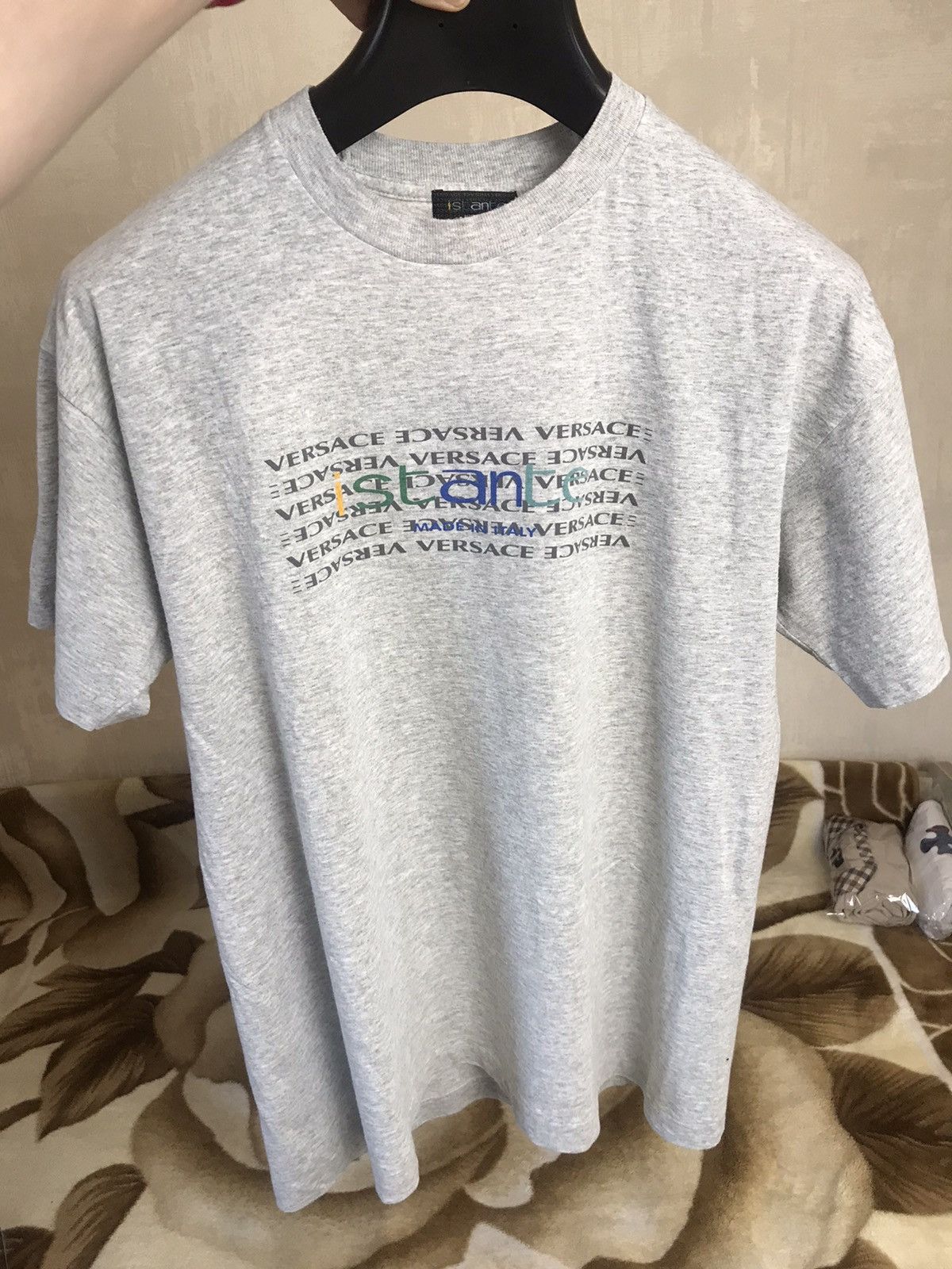 Versace 🔥 90s RARE Versace ISTANTE Archive Logo Shirt Size US L / EU 52-54 / 3 - 5 Thumbnail