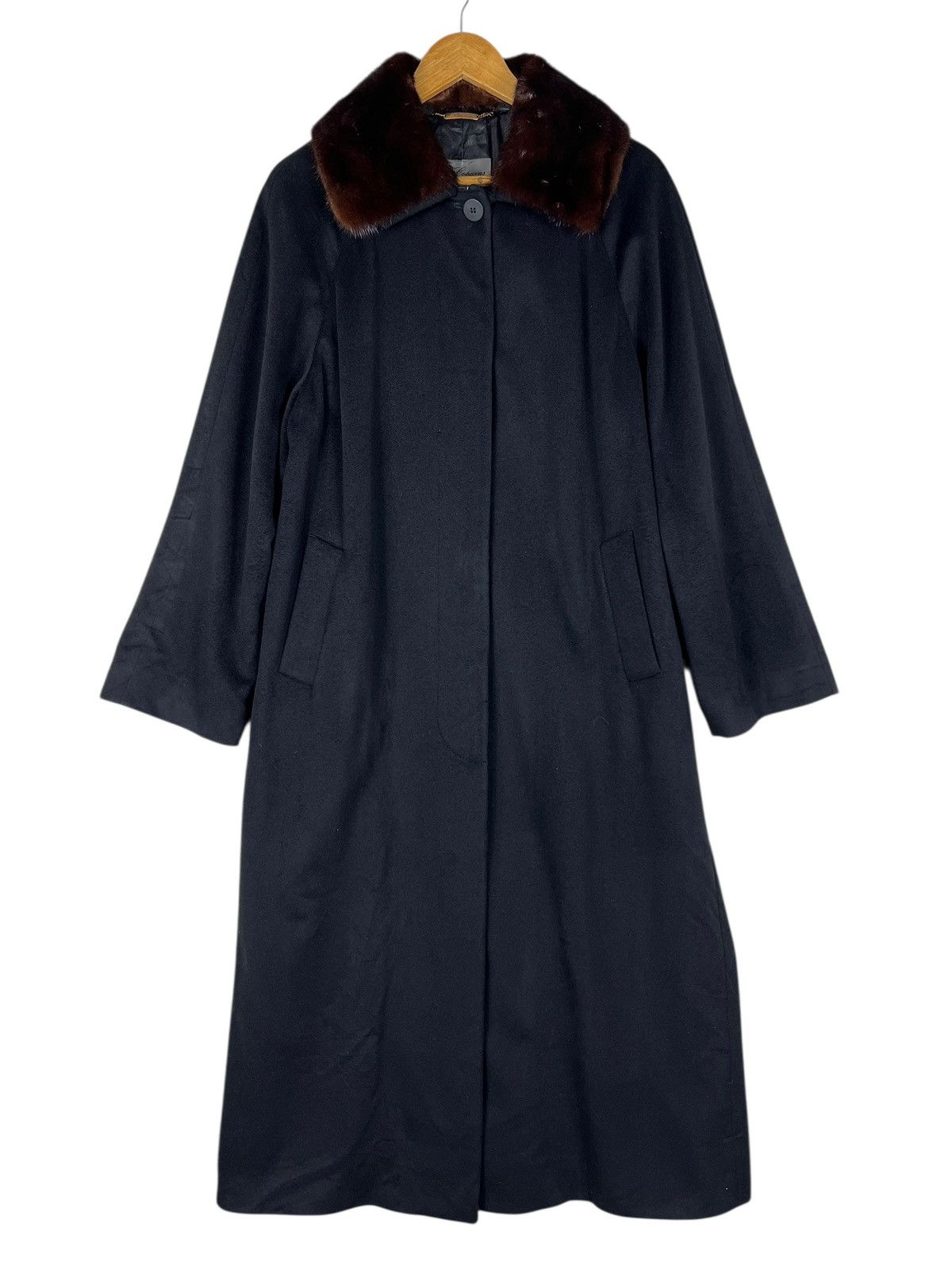 Loro Piana Les Conpains Loro Piana Wool Fur Trim Coat Size M / US 6-8 / IT 42-44 - 1 Thumbnail