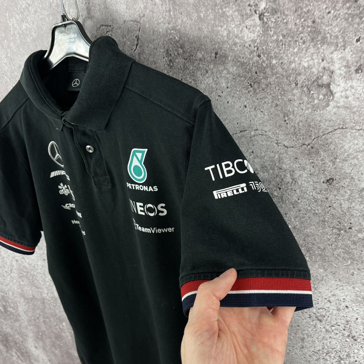 Mercedes-Benz × Racer Worldwide × Tommy Hilfiger AMG Mercedes Petronas Formula Team Polo T-Shirt Black Size L Size US L / EU 52-54 / 3 - 5 Thumbnail