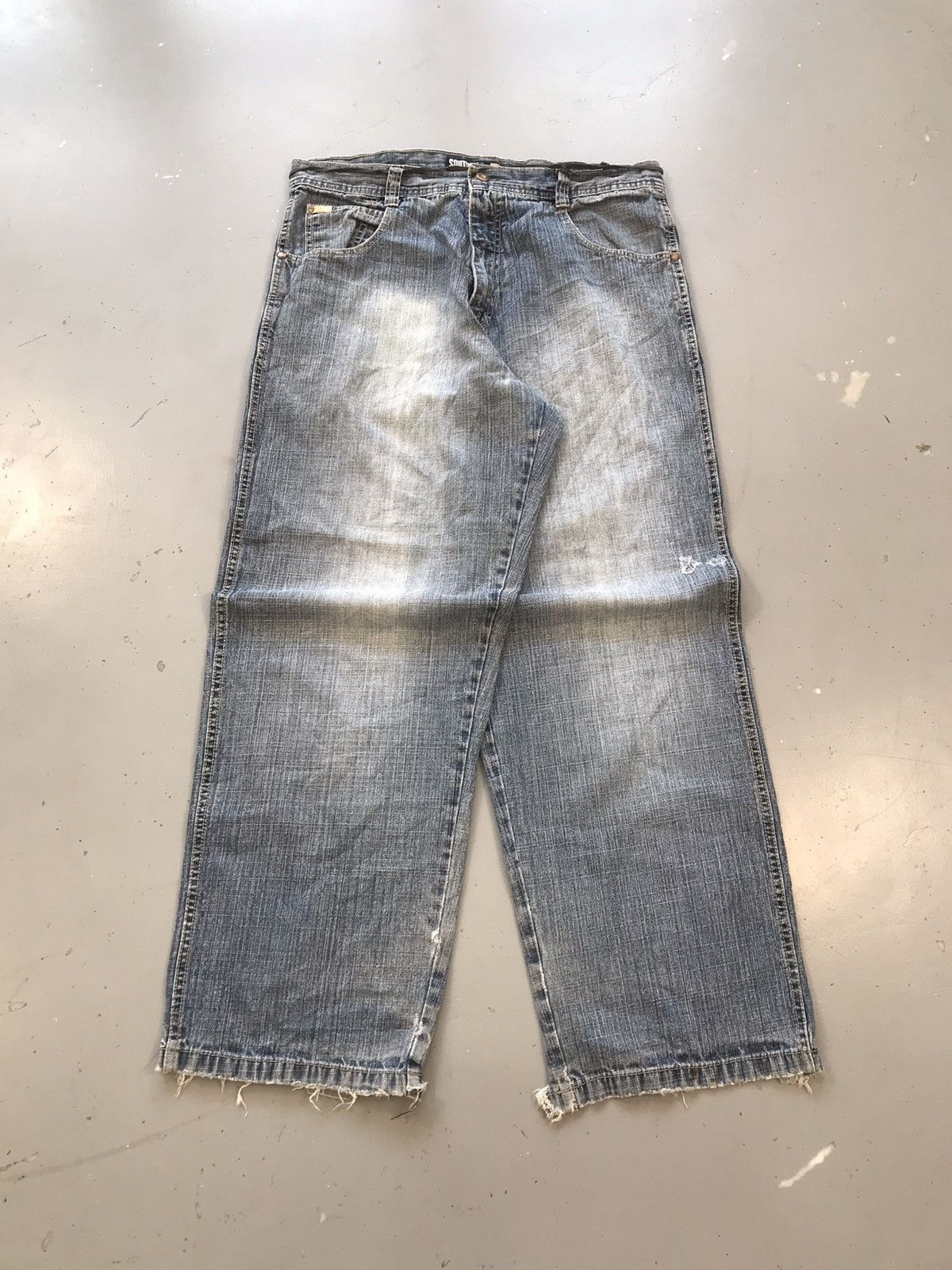 Southpole × Vintage Vintage Southpole brown tab straight fit denim Size US 36 / EU 52 - 1 Thumbnail