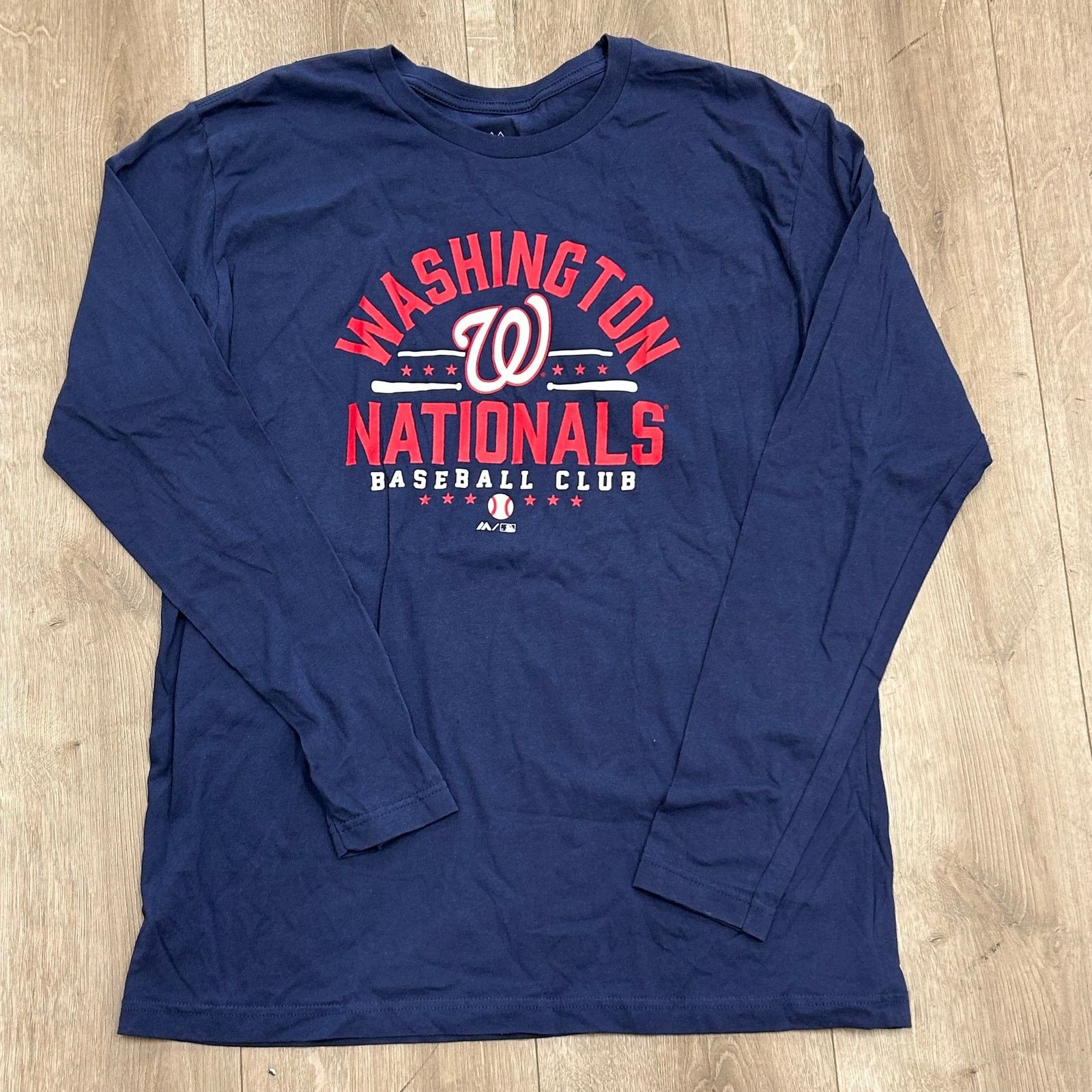 MLB Washington Nationals MLB Baseball Club Navy Long Sleeve L Size US L / EU 52-54 / 3 - 1 Thumbnail