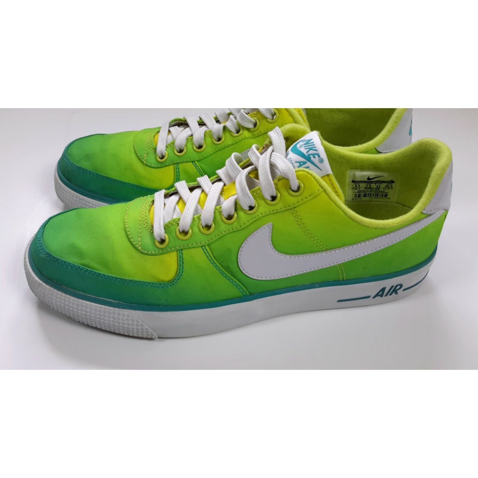 Nike Nike Air Force 1 AC Breathe QS Gradient Mens size 8.5 Shoes Green 694861-300 Size US 9 / EU 42 - 4 Thumbnail