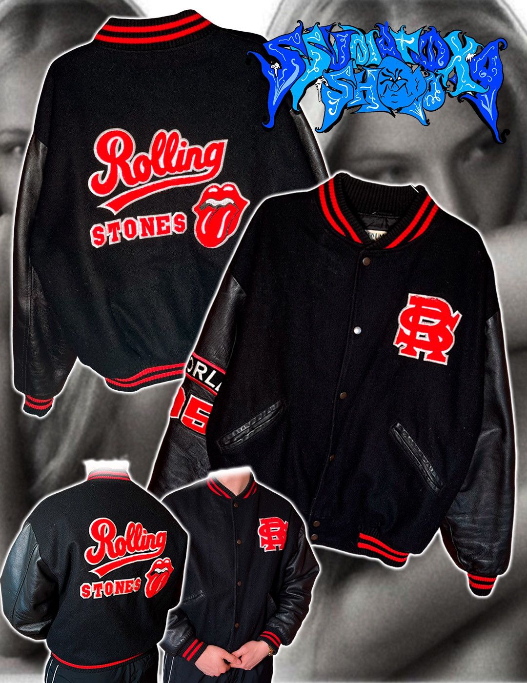 ジャケット・アウター rolling stones reversible Sukajan The Rolling Stones The Rolling Stone Sukajan Reversible | Grailed