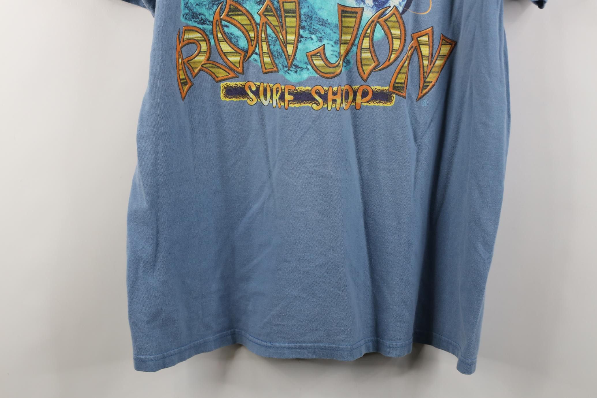 Vintage Vintage 90s Y2K Ron Jon Surf Shop Alien Space Golf T-Shirt Size US L / EU 52-54 / 3 - 15 Thumbnail