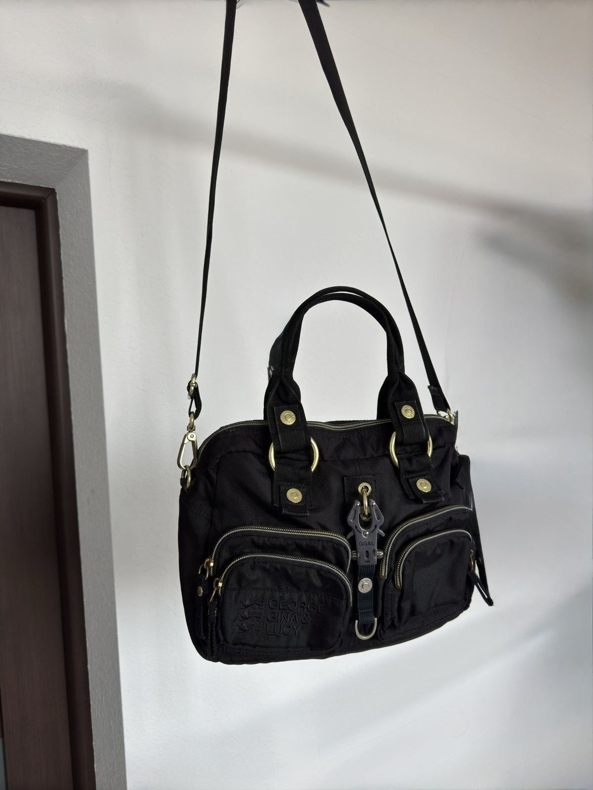 George Gina & Lucy × Japanese Brand Vintage George Gina & Lucy Side Saddie Shoulder Pocket Bag Size ONE SIZE - 7 Thumbnail