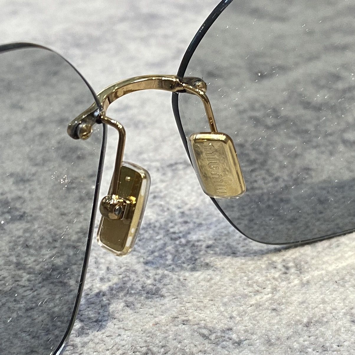 Miu Miu MIU MIU MU 54YS 5AK30B Sunglasses LIGHT GREY Size ONE SIZE - 10 Thumbnail