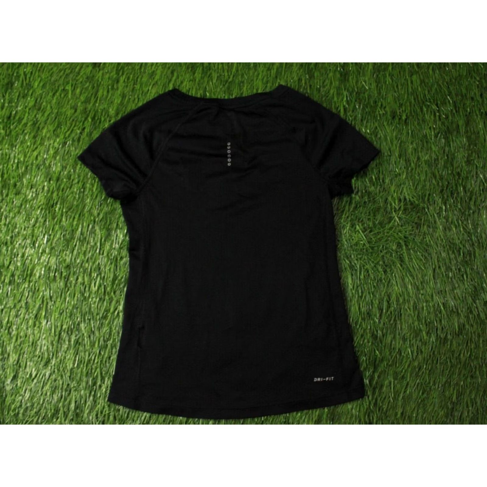 Nike NIKE RUN RUNNING DRI-FIT ORIGINAL 2017 WOMEN T-Shirt XS Black Training Jersey Short Sleeve - Nike Dri-FIT Shirt Womens XS Size XS / US 0-2 / IT 36-38 - 7 Thumbnail
