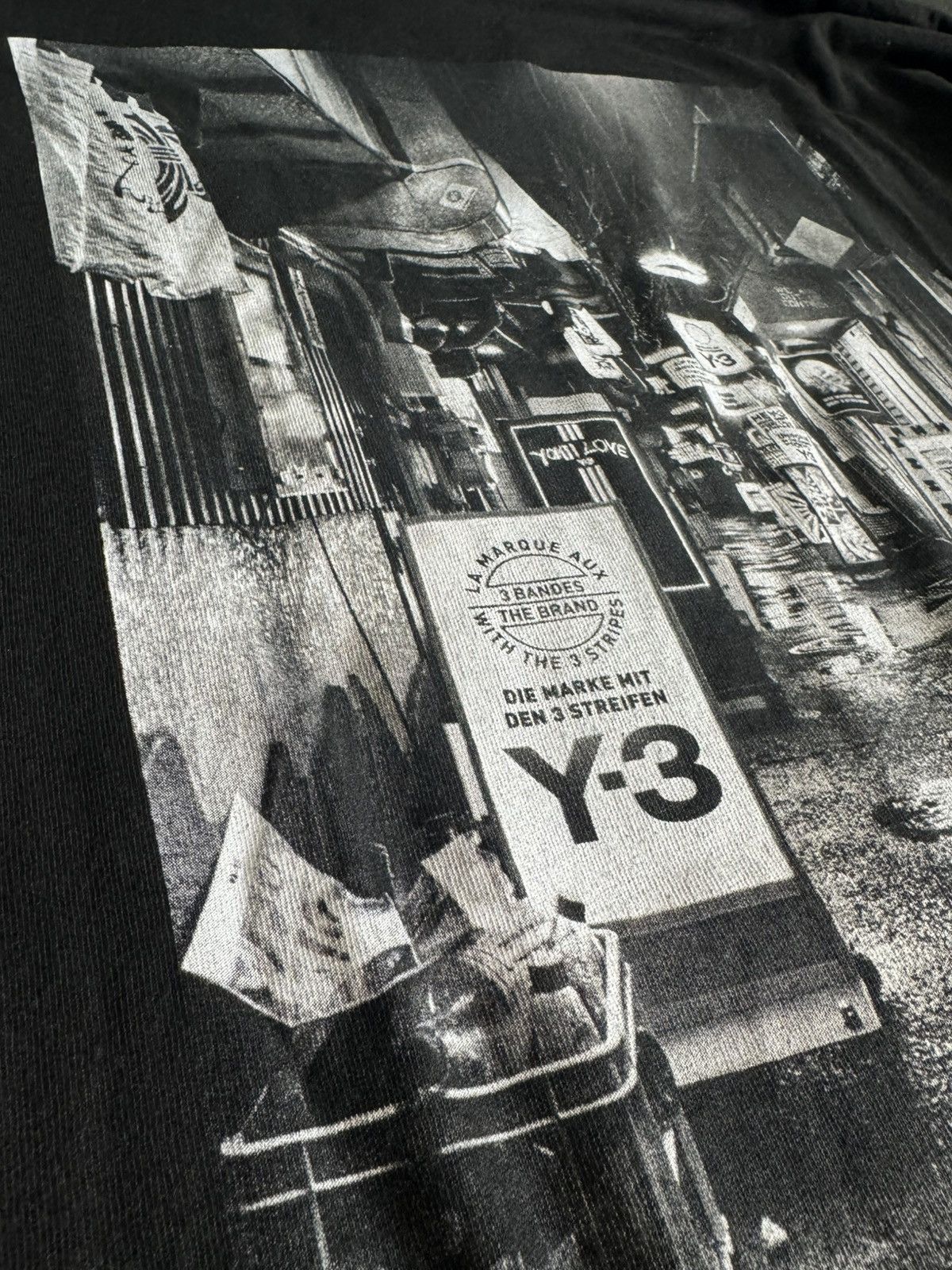 Adidas × Y-3 × Yohji Yamamoto Y-3 x Adidas “Alleyway” Graphic Long Sleeve Size US M / EU 48-50 / 2 - 6 Thumbnail