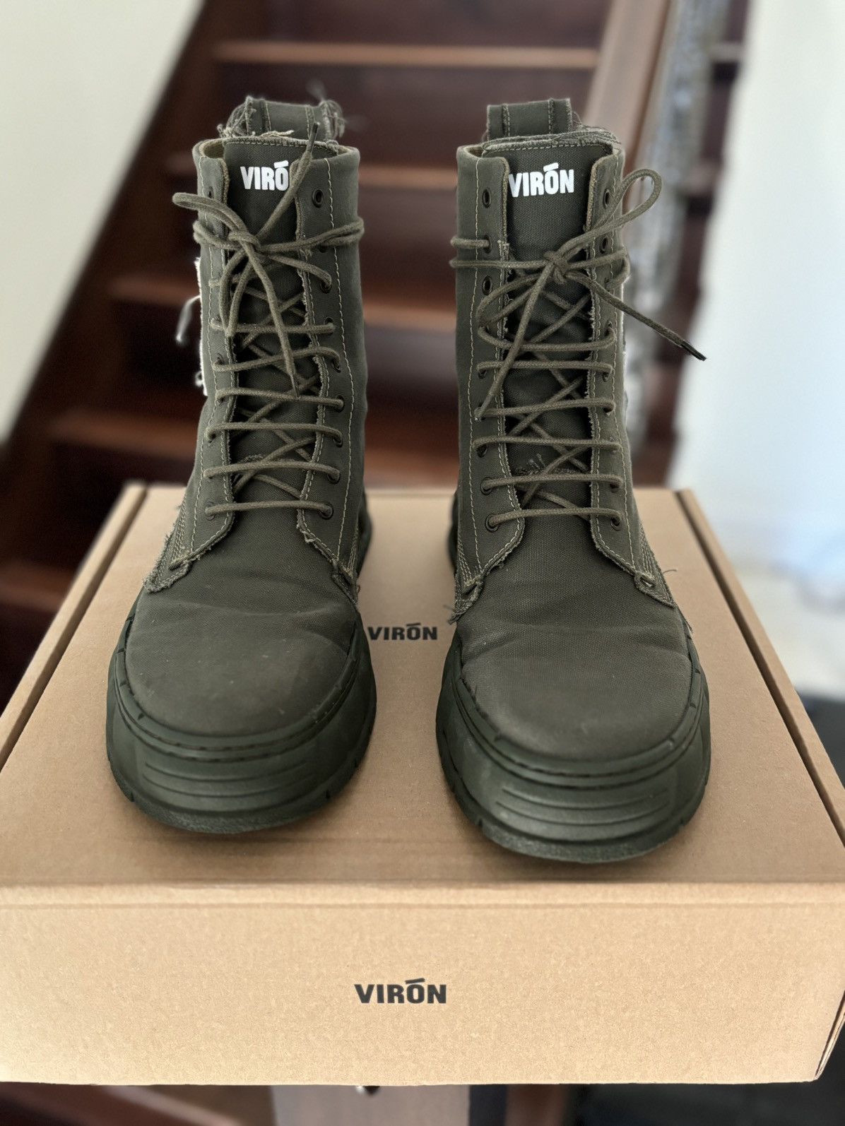 VIRON Viron 1992 Military Surplus Boots Size US 8 / EU 41 - 3 Thumbnail