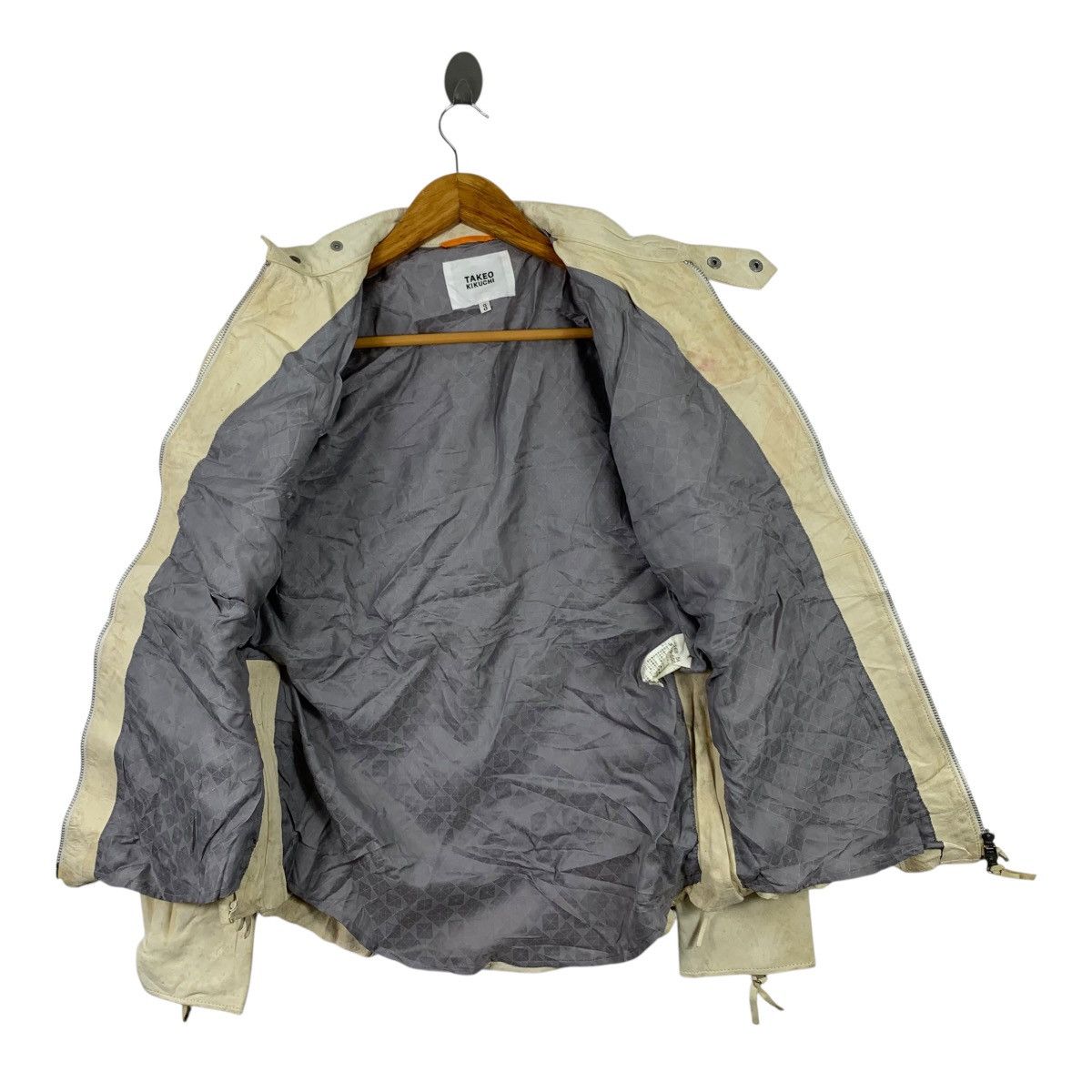 Japanese Brand × Takeo Kikuchi TAKEO KIKUCHI Japanese Brand Multi Pockets Sheepskin Jacket Size US S / EU 44-46 / 1 - 2 Thumbnail