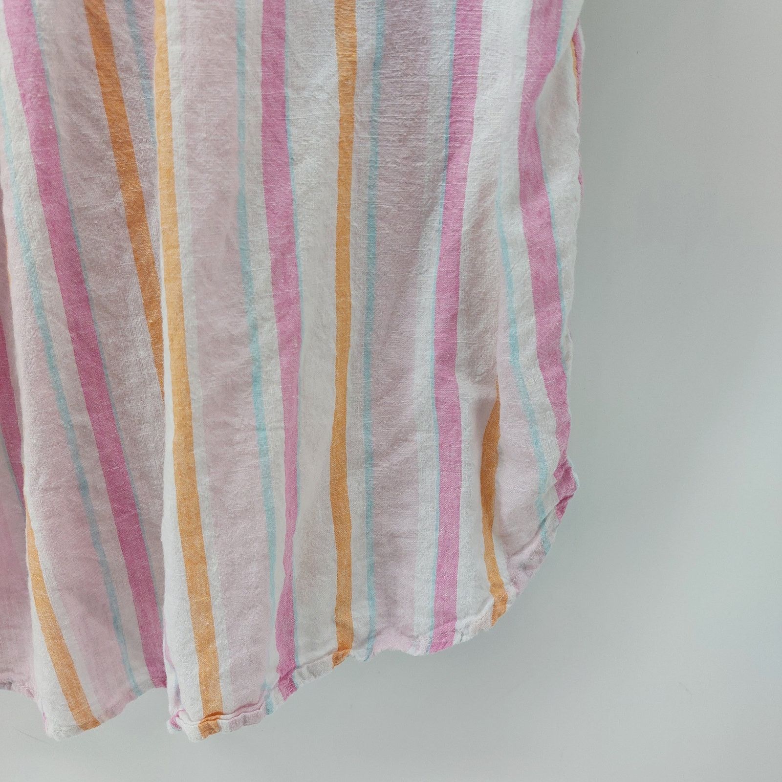 Other Time and Tru Pink Womens Plus Size Striped Button Up XXXL 22 Size 3XL / US 20-22 - 11 Thumbnail