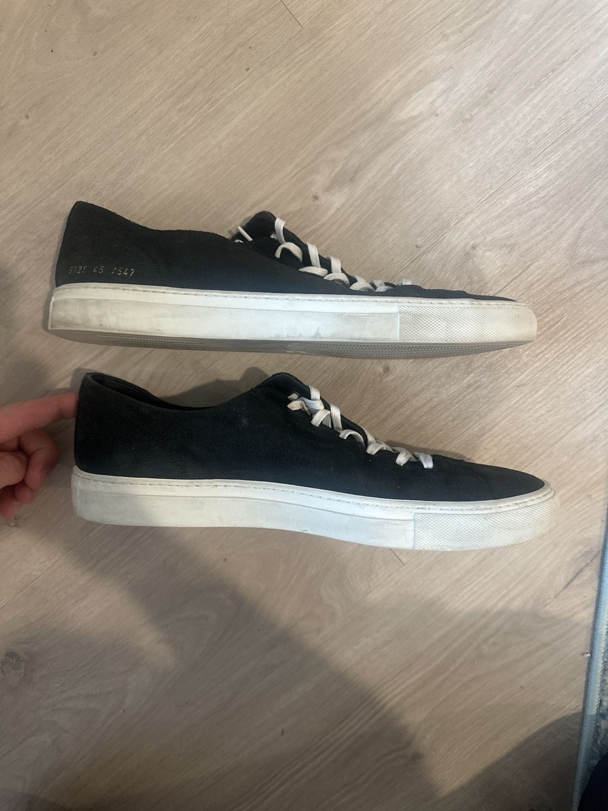 Common Projects Common Projects Achilles Low Suede Size US 12 / EU 45 - 6 Thumbnail
