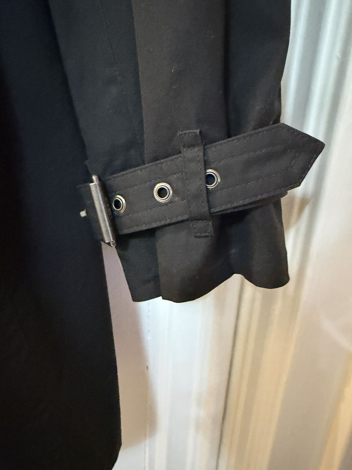 Burberry Burberry Brit Trench Coat in Black with Belt Size L / US 10 / IT 46 - 6 Thumbnail