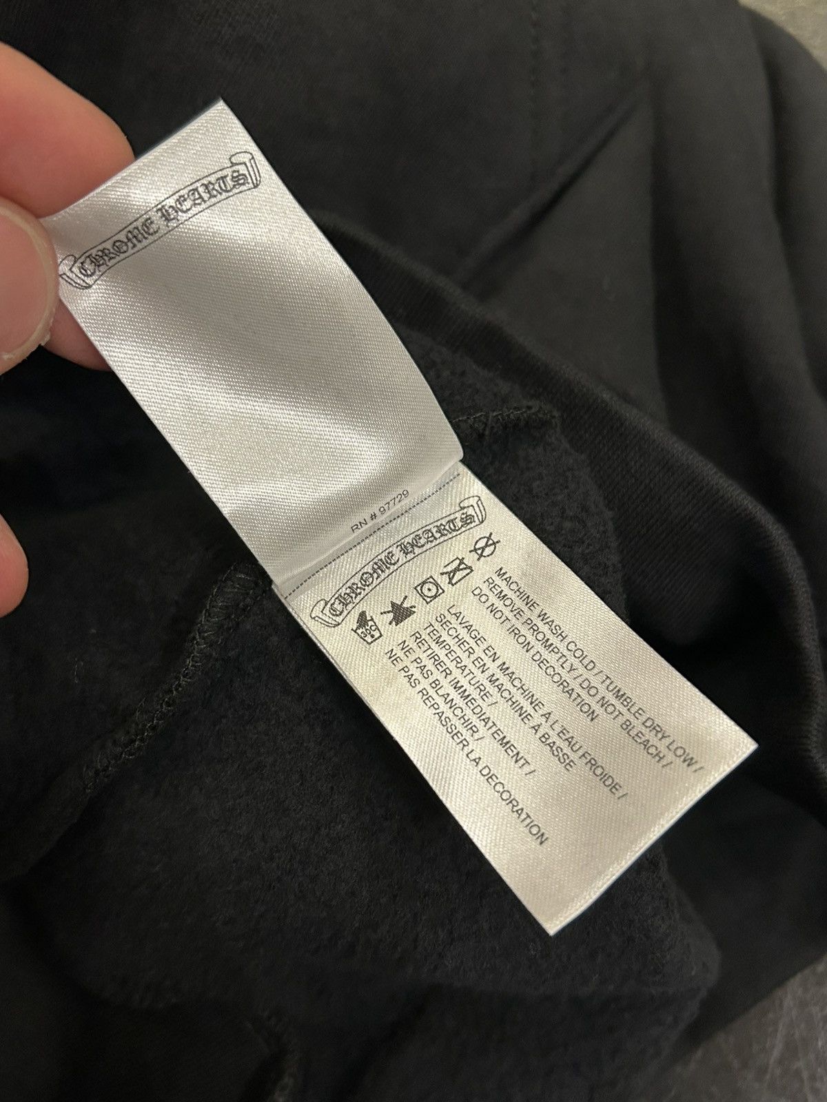 Chrome Hearts Chrome Hearts Glitter Eyechart Hooded Sweatshirt Size US XL / EU 56 / 4 - 5 Thumbnail