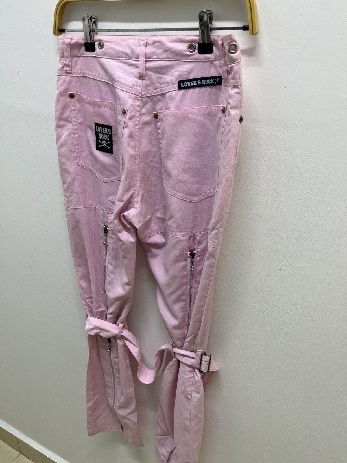 Other Super Lover (Lovers Rock) Pink Utility Bondage Pants Size 27" / US 4 / IT 40 - 3 Thumbnail