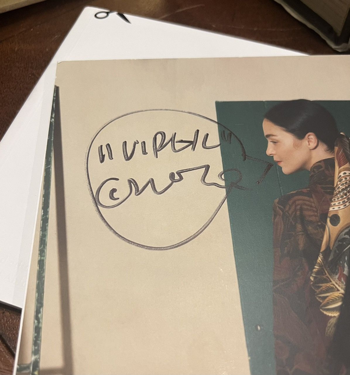 Salvatore Ferragamo × Virgil Abloh VIRGIL ABLOH SIGNED AUTOGRAPHED WALLPAPER SEPT 2020 HAND CUT Size ONE SIZE - 1 Thumbnail