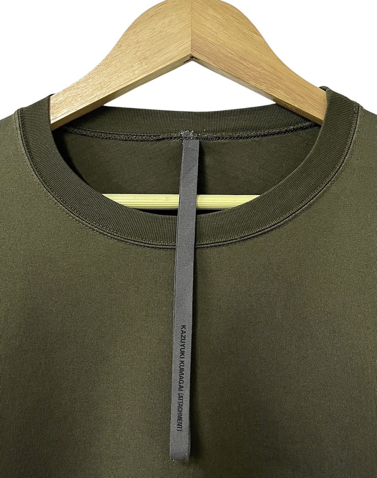 Attachment ATTACHMENT KAZUYUKI KUMAGAI JAPANESE BRAND LONGSLEEVE TSHIRT Size US M / EU 48-50 / 2 - 3 Thumbnail
