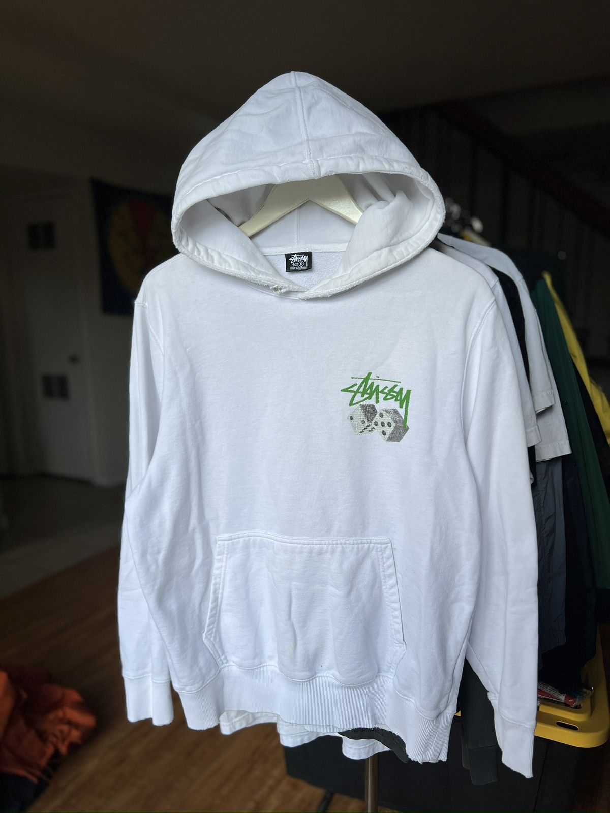 RARE Stussy Roll The Dice Hoodie