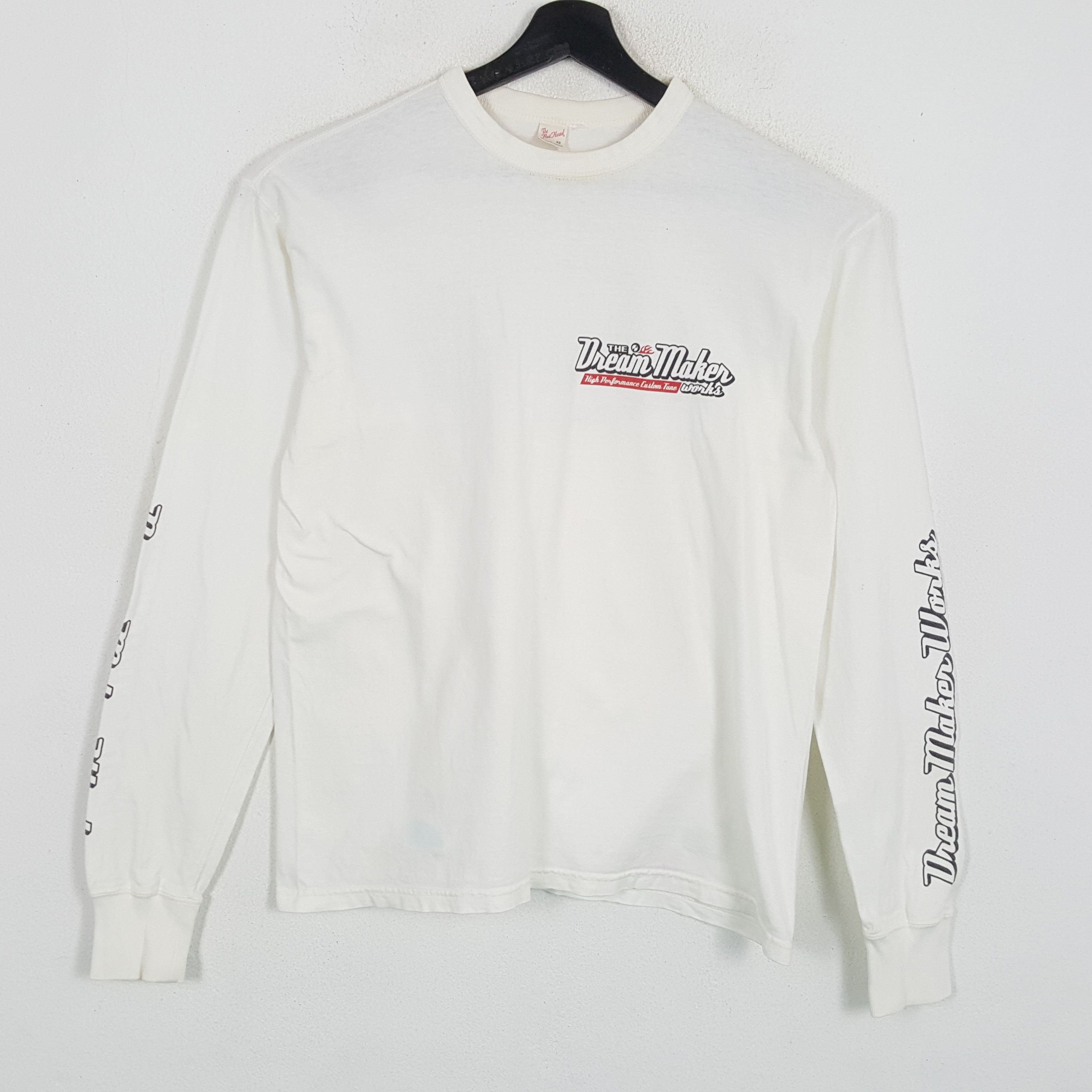 Japanese Brand × Vintage The Flat Head Japanese Streetwear Long Sleeve Tshirt Size US L / EU 52-54 / 3 - 3 Thumbnail