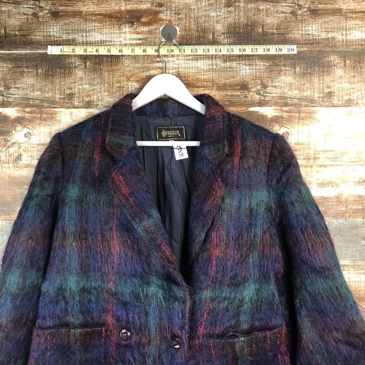 Japanese Brand Drexxon Mohair Wool Blazzer jacket #A2371 Size US M / EU 48-50 / 2 - 2 Thumbnail