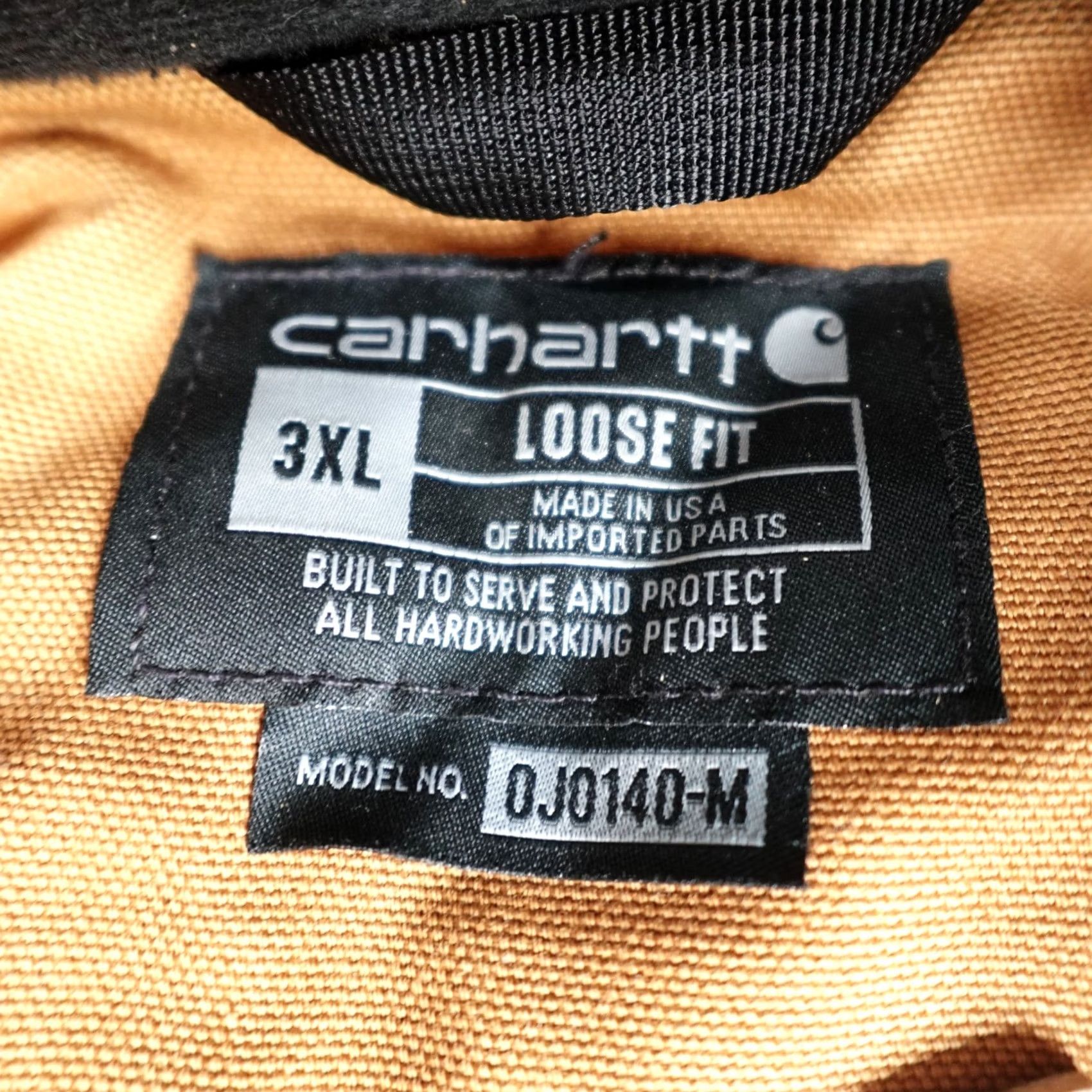 Carhartt Carhartt Mens Jacket 3XL Beige J140 Workwear Loose Fit Made in USA Size US XXL / EU 58 / 5 - 2 Thumbnail