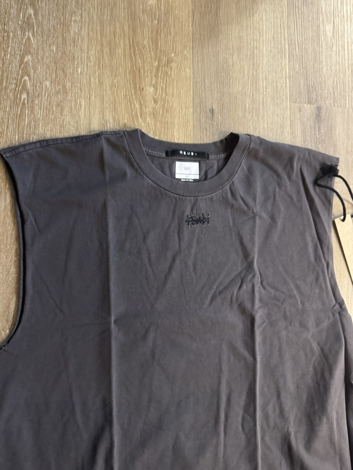 Ksubi Slash Biggie Tanktop in Faded Black 2XL Size US XXL / EU 58 / 5 - 6 Thumbnail