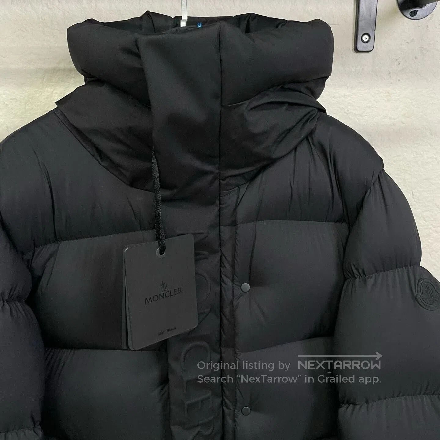 Moncler Moncler Madeira Black Down Jacket. Size US XL / EU 56 / 4 - 2 Thumbnail