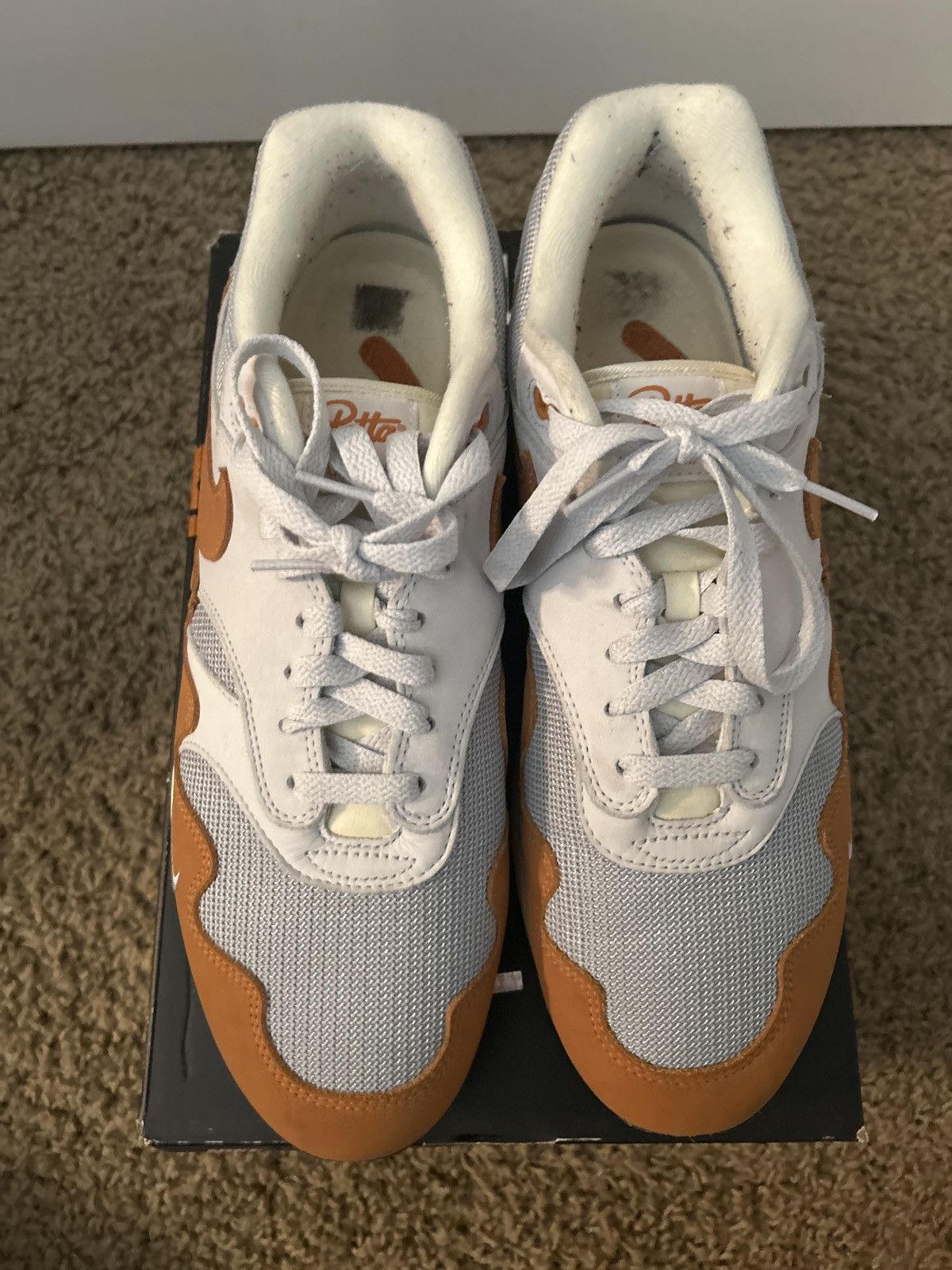 Nike × Patta Nike x Patta Wavy Air Max 1 ‘Monarch’ Size US 11.5 / EU 44-45 - 5 Thumbnail