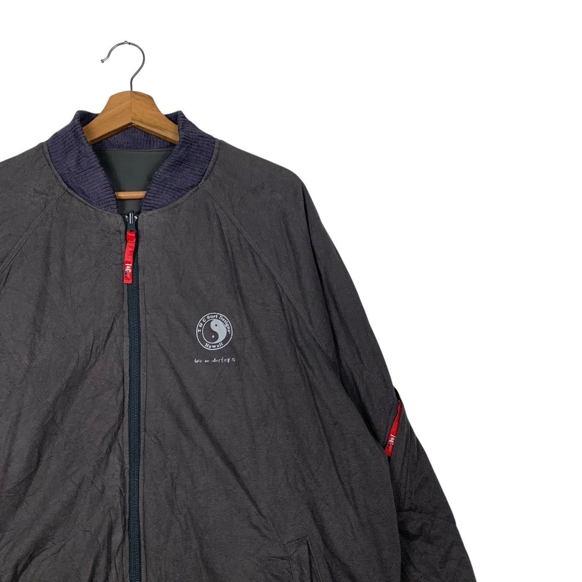 Other T&C SURF Designs Hawaii Reversible Bomber Jacket #2382-C107 Size US L / EU 52-54 / 3 - 7 Thumbnail