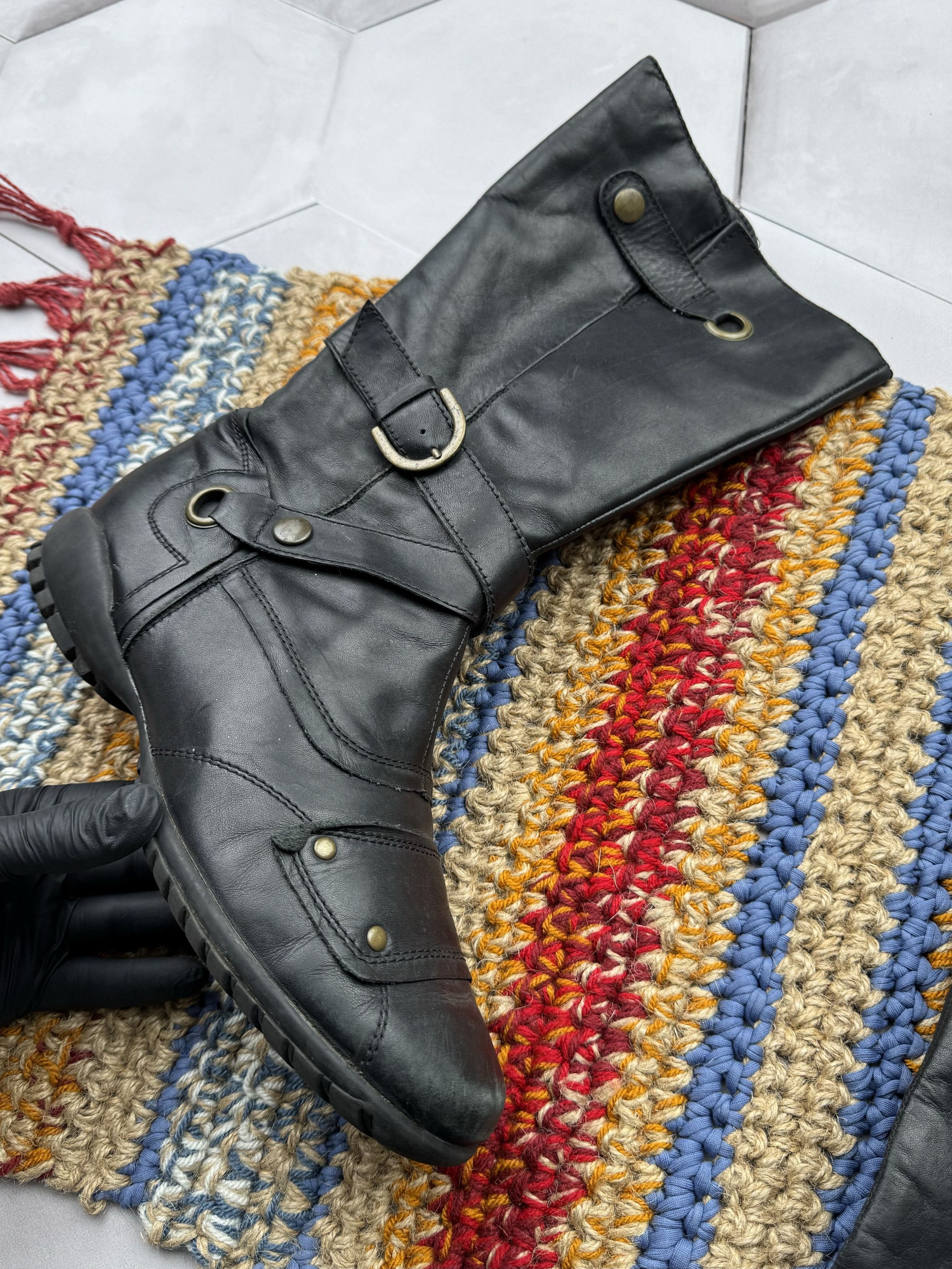 Japanese Brand Vintage Bondage Boots (E4) Size US 7 / IT 37 - 5 Thumbnail
