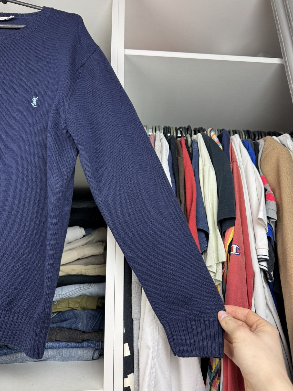 Yves Saint Laurent Vintage Yves Saint Laurent Sweater Size US L / EU 52-54 / 3 - 11 Thumbnail