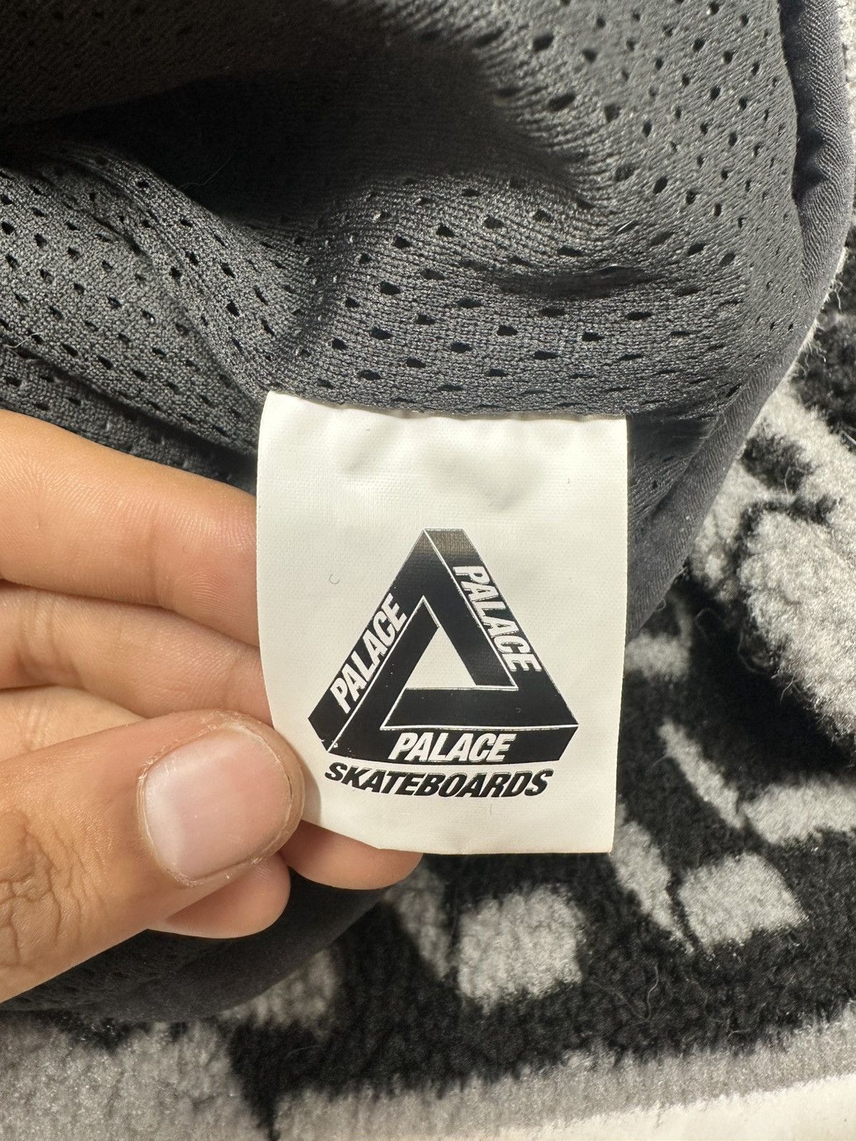 Palace Palace Jacquard Fleece Hooded Jacket Size US XL / EU 56 / 4 - 4 Thumbnail