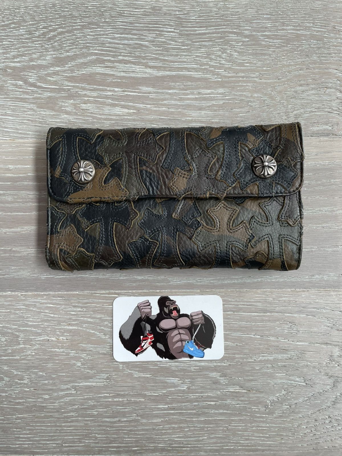 Chrome Hearts Chrome Hearts Camo Cross Patch Wave Wallet Size ONE SIZE - 2 Thumbnail