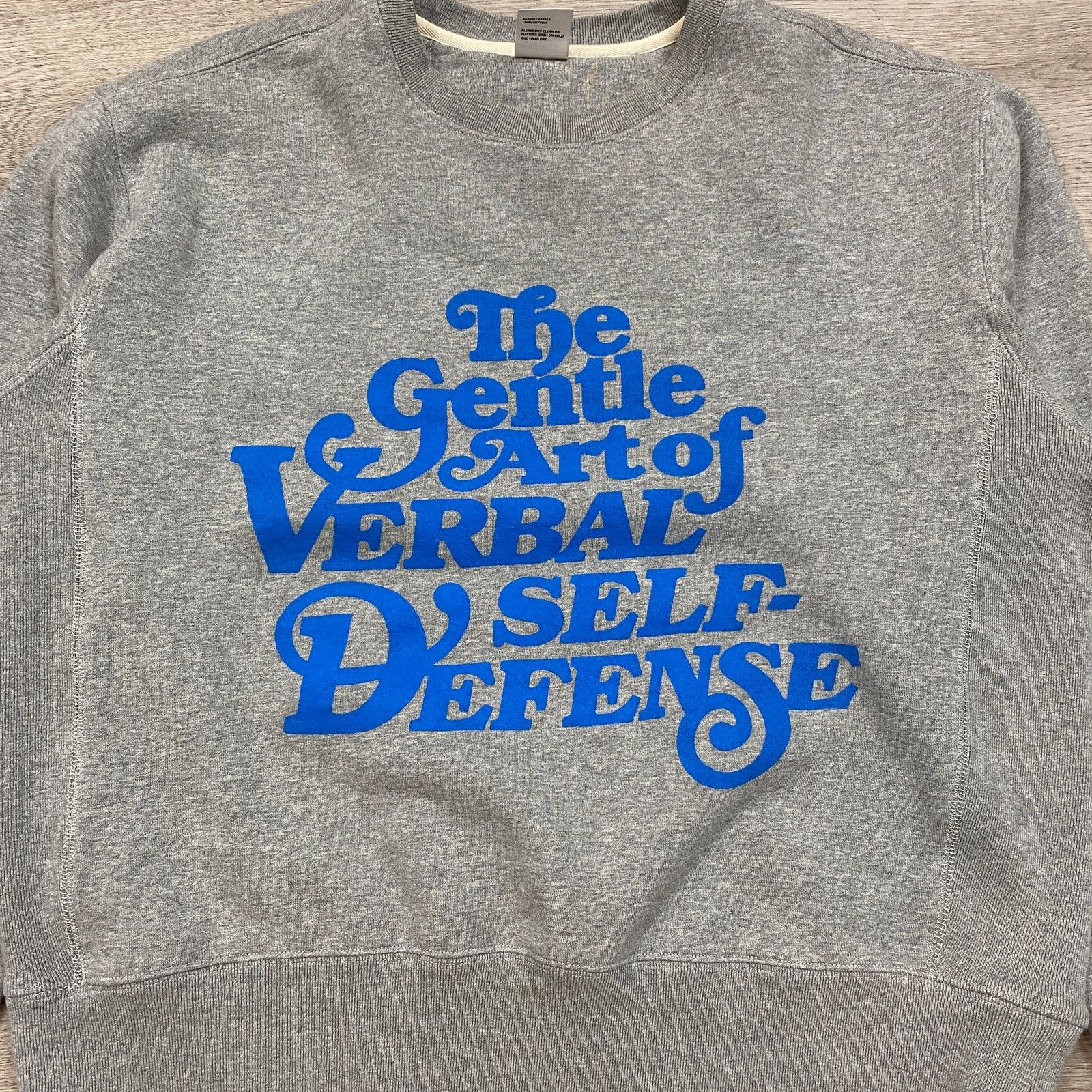 basketcase gallery Basketcase Gallery Verbal Self Defense Crew Sweatshirt 2XL Size US XXL / EU 58 / 5 - 2 Thumbnail