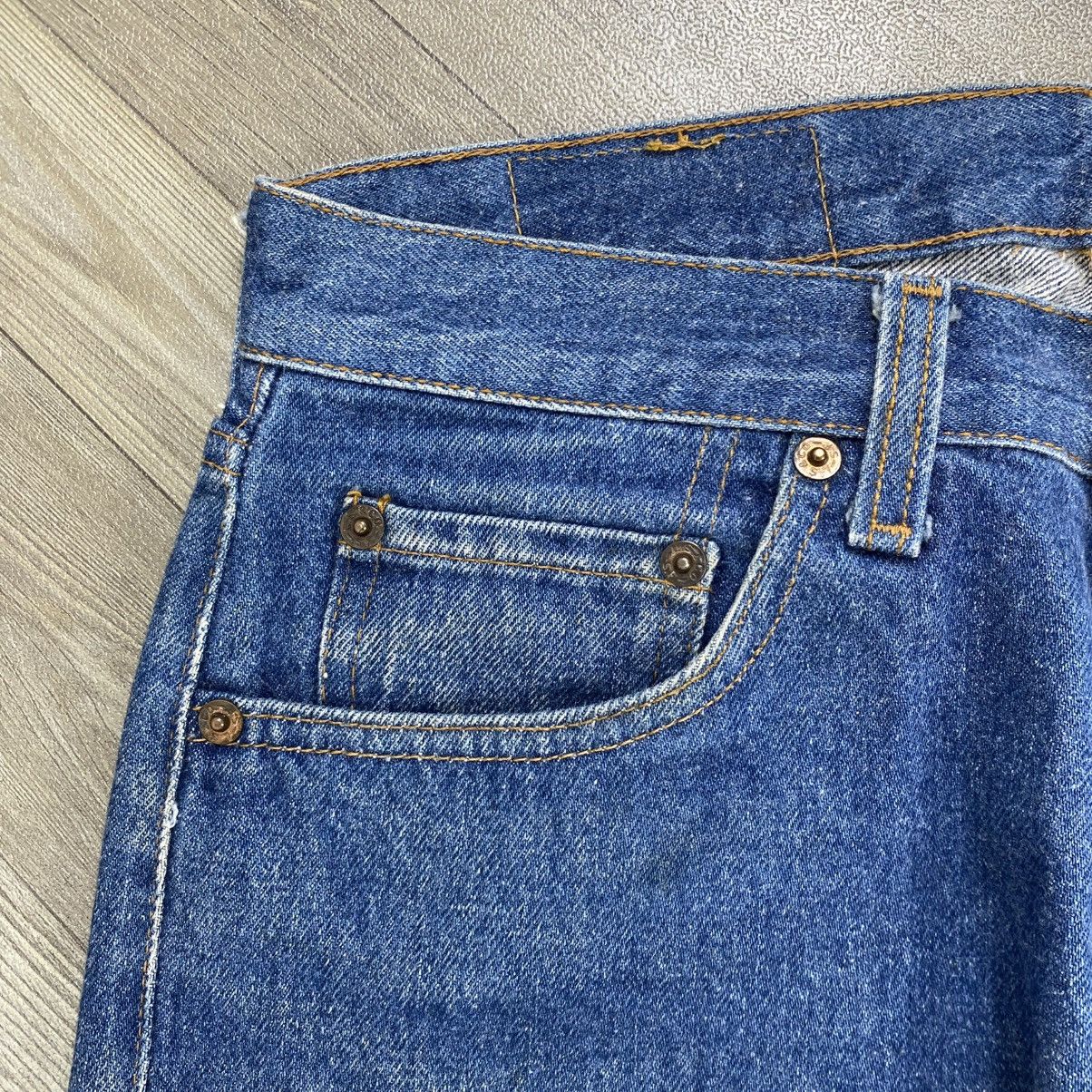 Levi's Vintage Clothing 🇺🇸1970s Vintage Levis 501 30x36 Straight Leg Faded Jeans Size US 30 / EU 46 - 8 Thumbnail