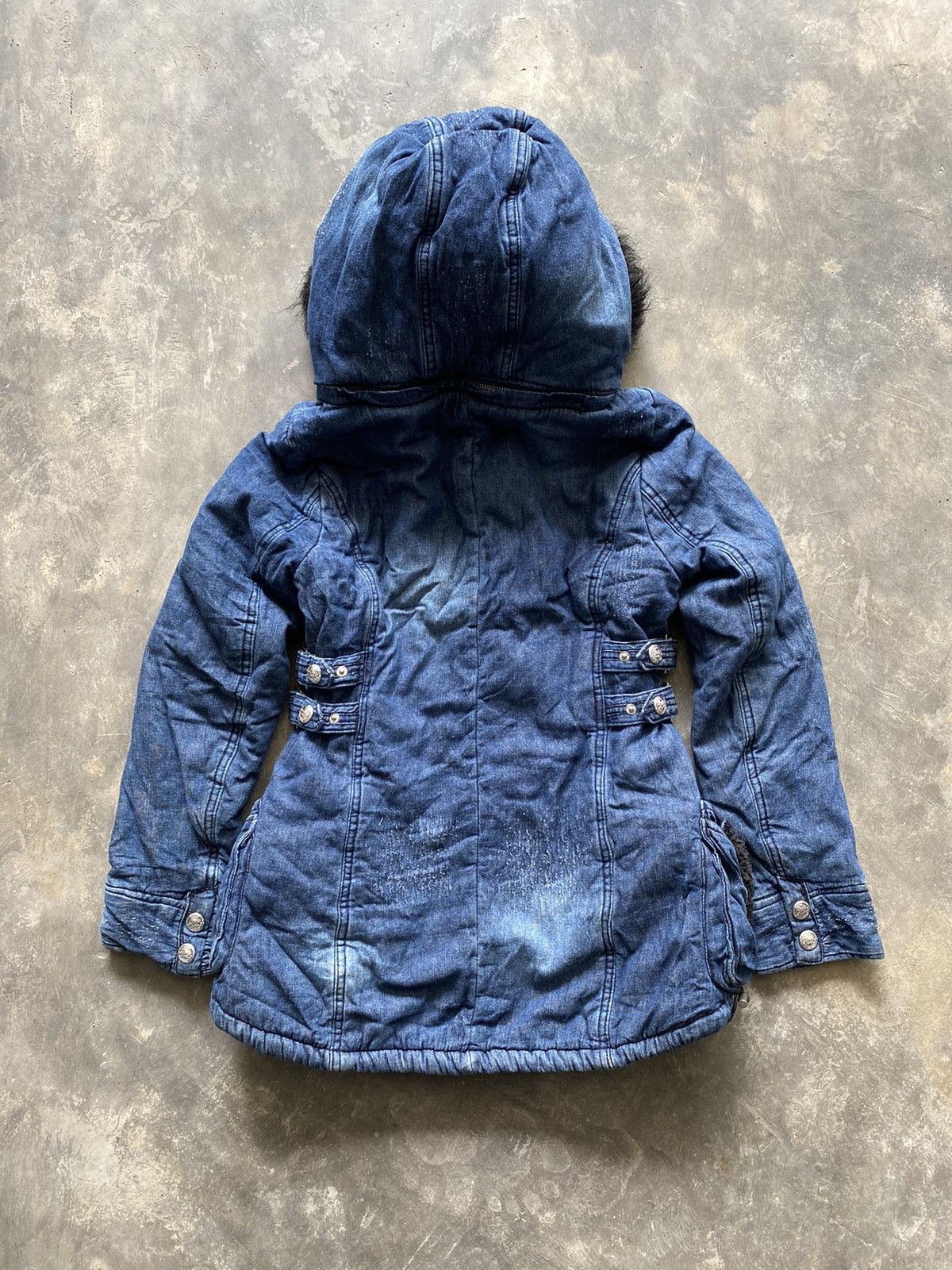If Six Was Nine × Japanese Brand × Le Grande Bleu (L.G.B.) 💥BACKS SEDITIONARIES LGB IFSIX BONDAGE FUR JACKET Size M / US 6-8 / IT 42-44 - 4 Thumbnail