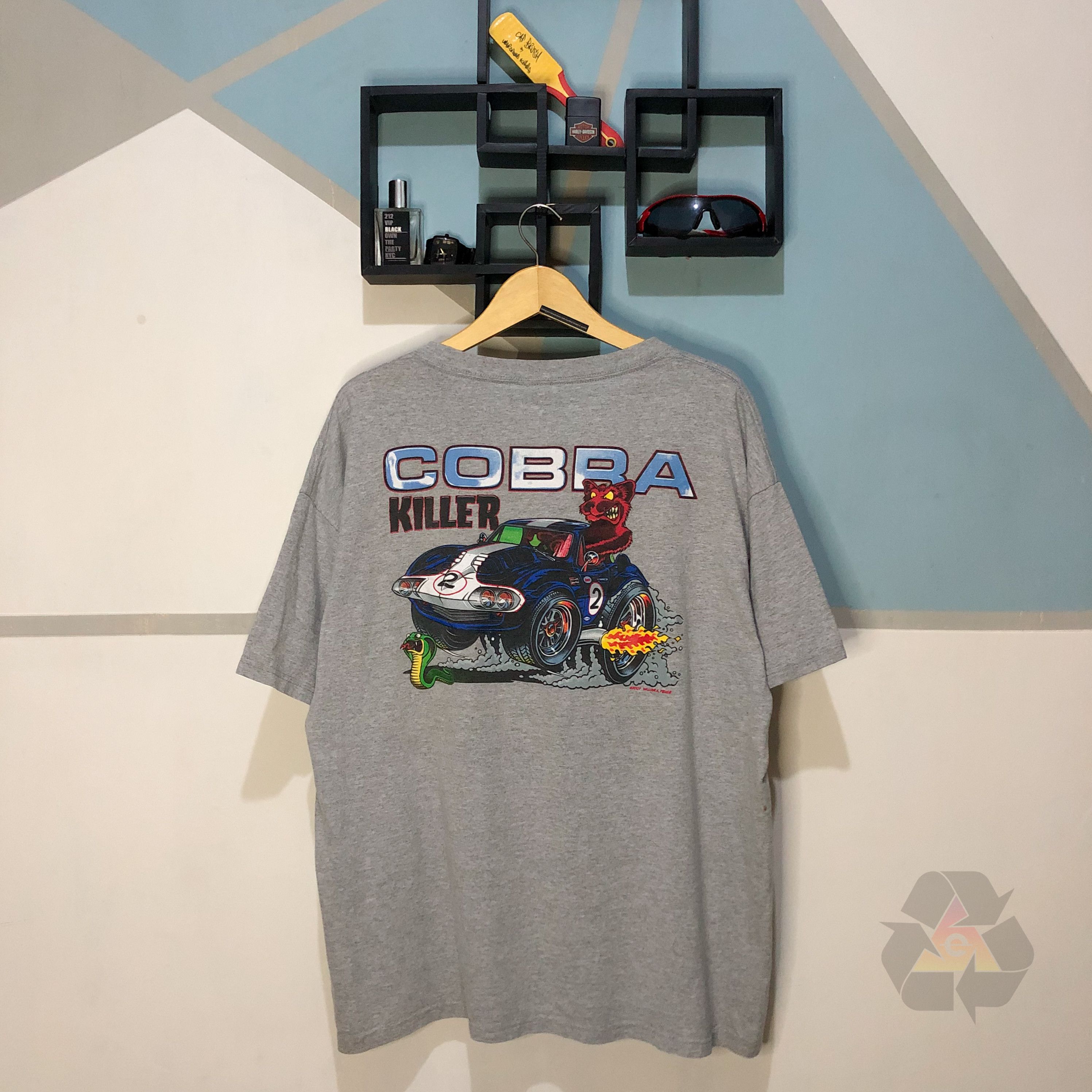 Japanese Brand Mongoose Motorsports Cobra Killer Vintage T-Shirt Size US XL / EU 56 / 4 - 14 Thumbnail