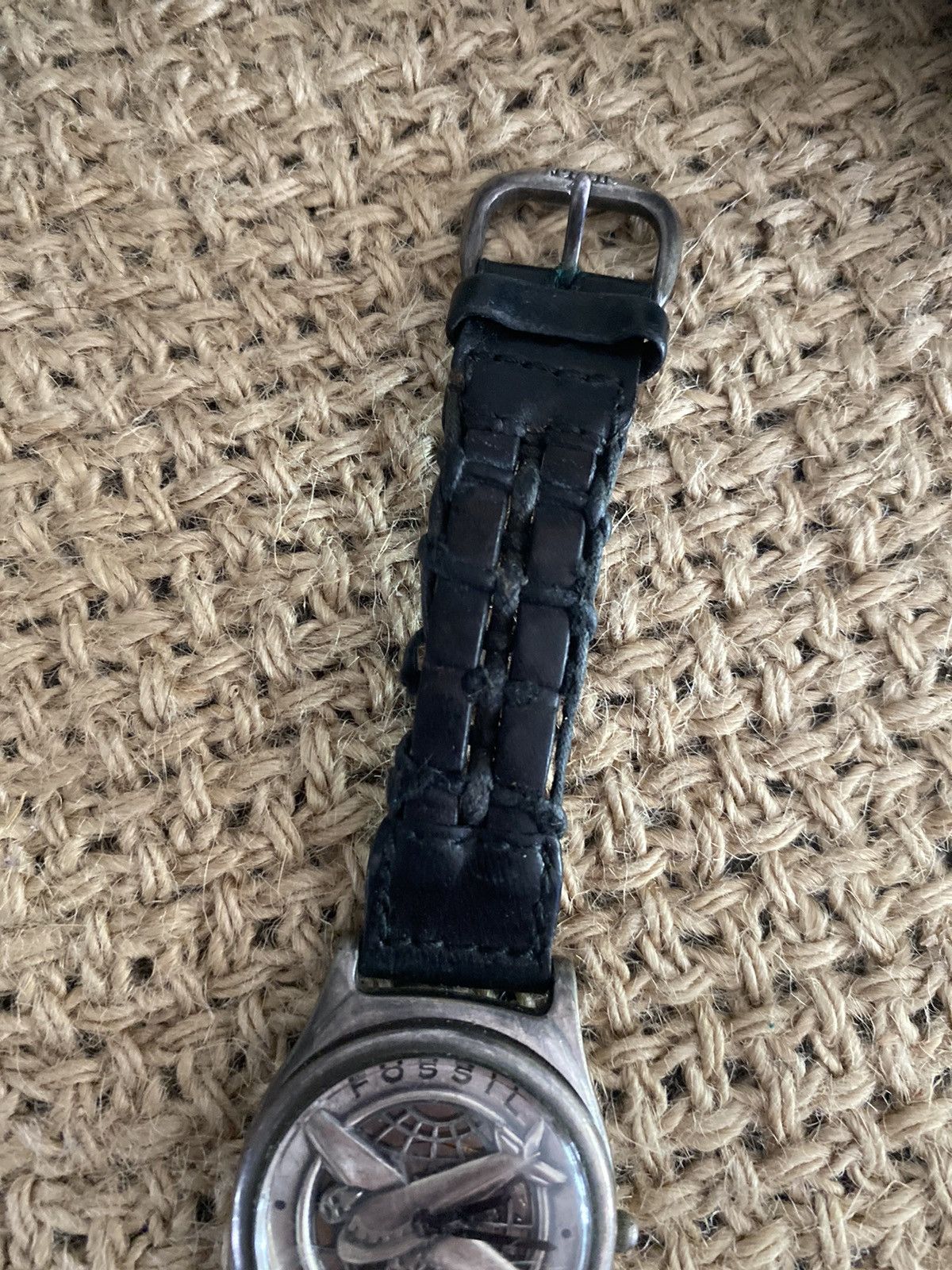 Fossil VINTAGE WOMAN’S AUTHENTIC FOSSIL AIRPLANE WATCH Size ONE SIZE - 3 Thumbnail