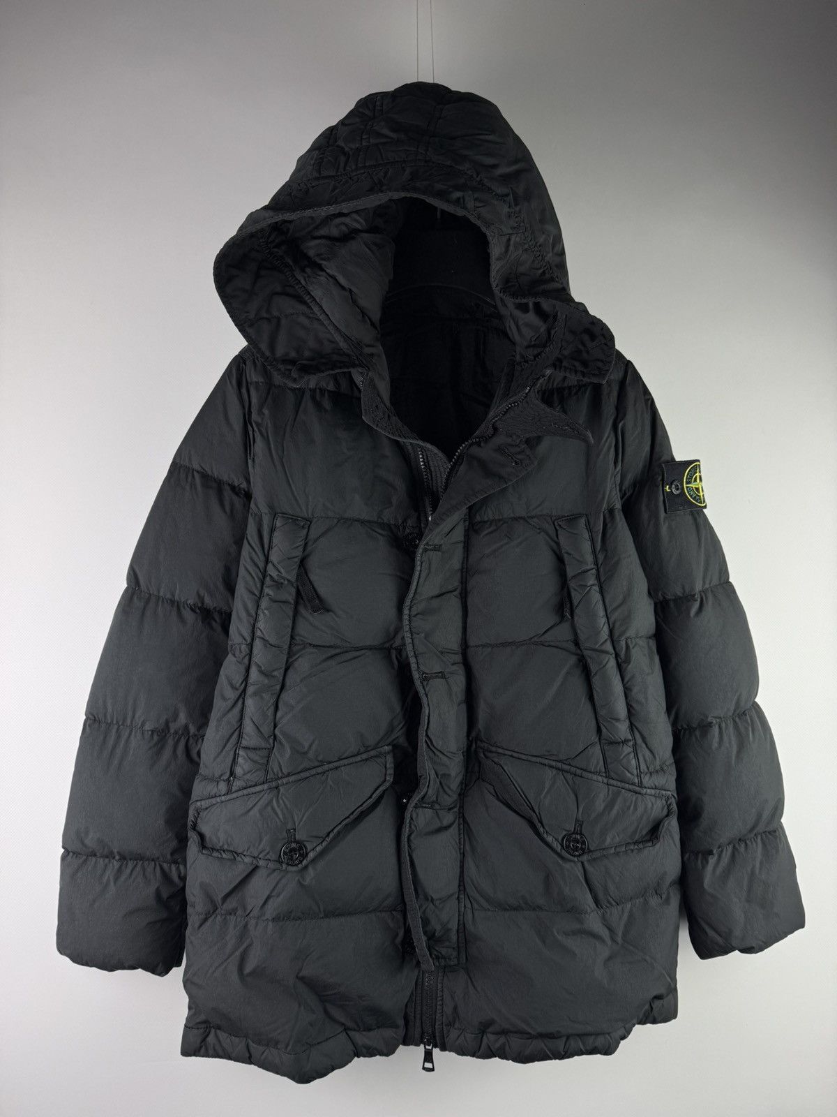 Vintage 00s Stone Island Junior Down Puffer Jacket 12/152