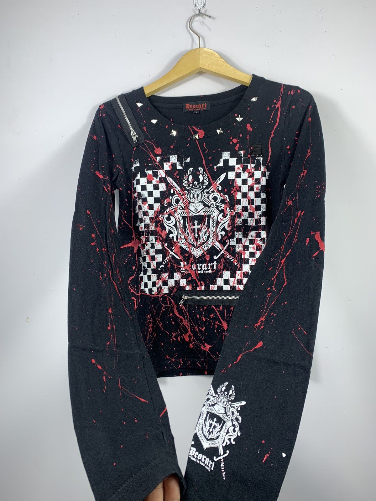 GOSTAR DE FUGA SICK DEORART GOTHIC PUNK STYLE LONGS LEVEE Size US M / EU 48-50 / 2 - 2 Thumbnail