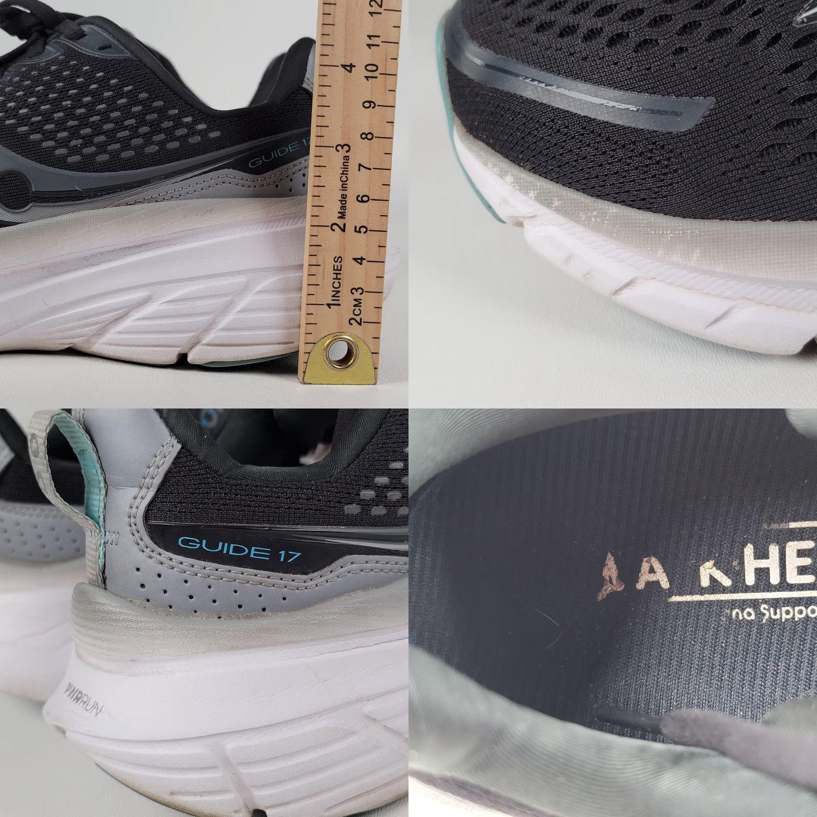 Saucony Saucony Women's Guide 17 Sneaker Black/Fog Size 9.5 W Shoes Womens Sneaker Athletic Lace Up 2024 Size US 8 / IT 38 - 8 Thumbnail