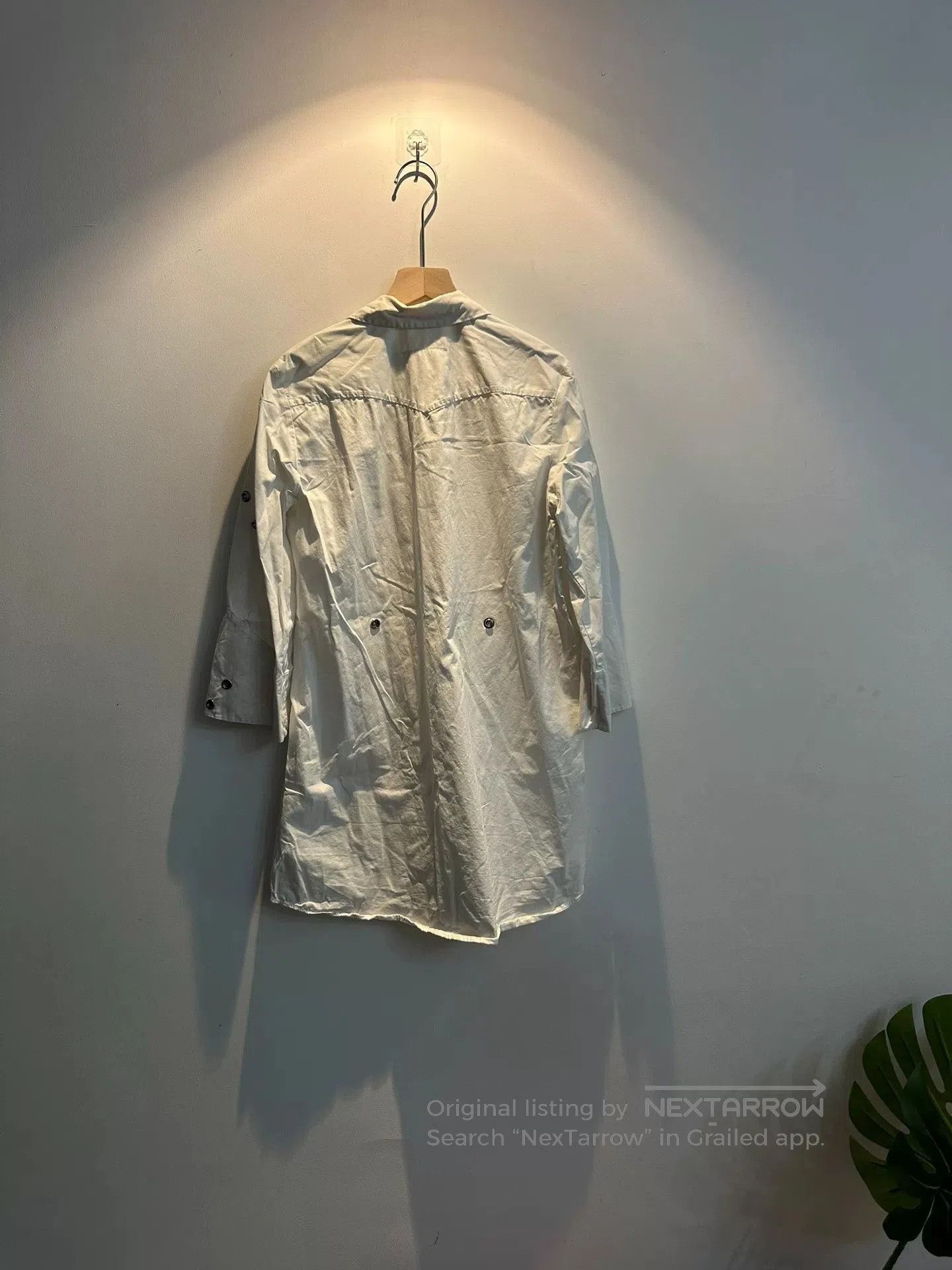 Maison Margiela Maison Margiela Studded Shirt Coat. Size US XXS / EU 40 - 2 Thumbnail