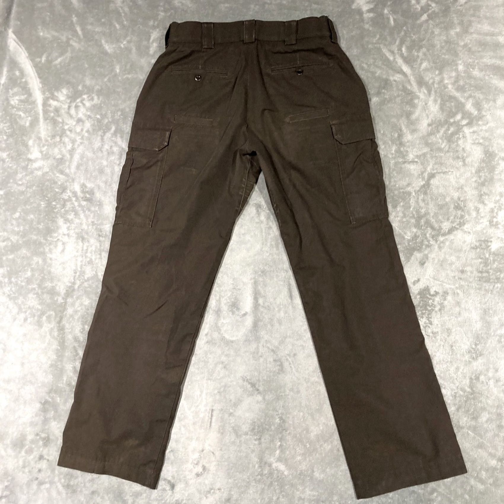 Vintage 5.11 Tactical Series Pants Womens Size 14 Pockets Outdoor Hiking Rip Stop Brown Pants Size 36" / US 14 / IT 50 - 7 Thumbnail