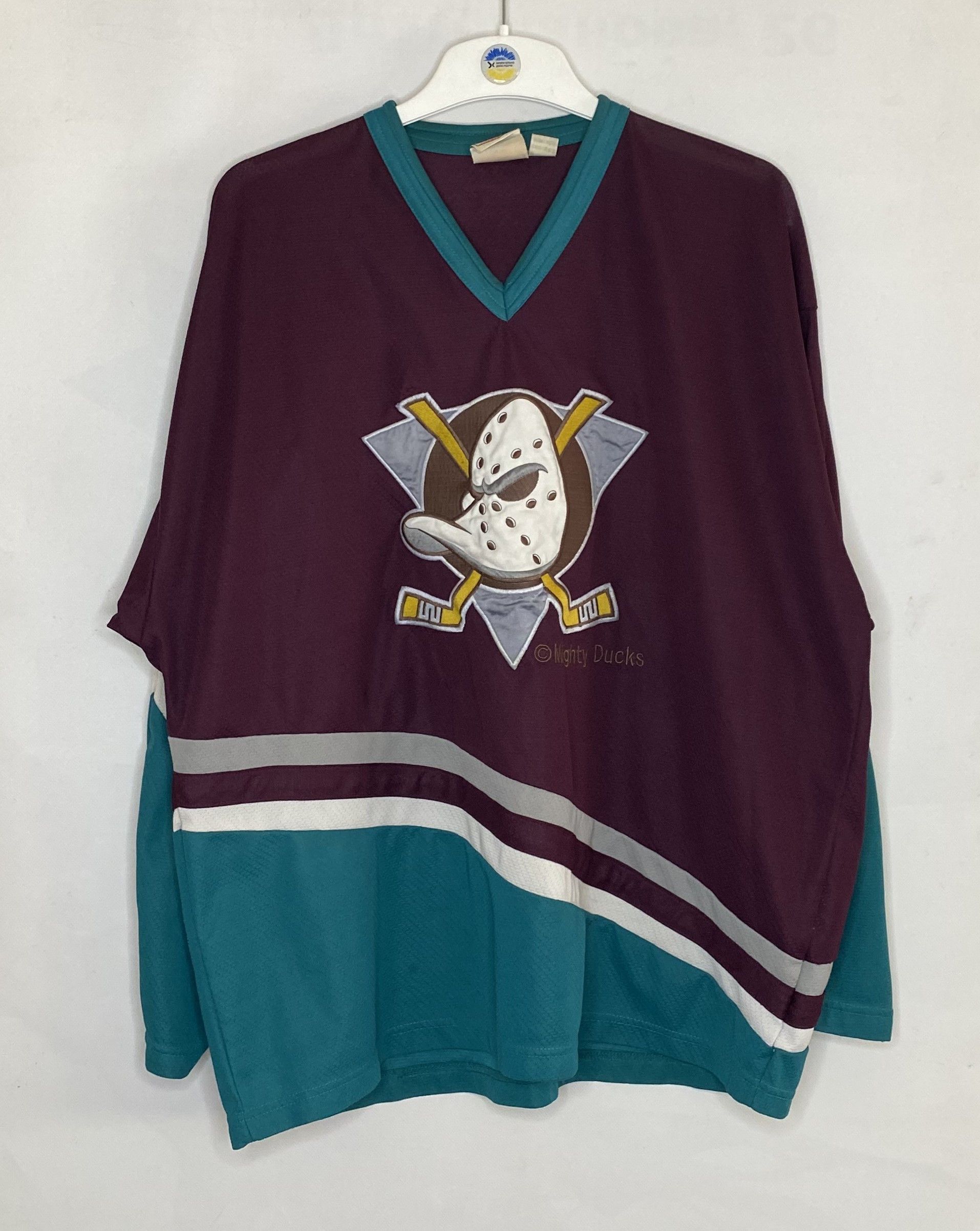 NHL × Vintage ANAHEIM DUCKS NHL ICE HOCKEY SHIRT JERSEY CAMPRI #22 CAMPRI Size US M / EU 48-50 / 2 - 1 Thumbnail