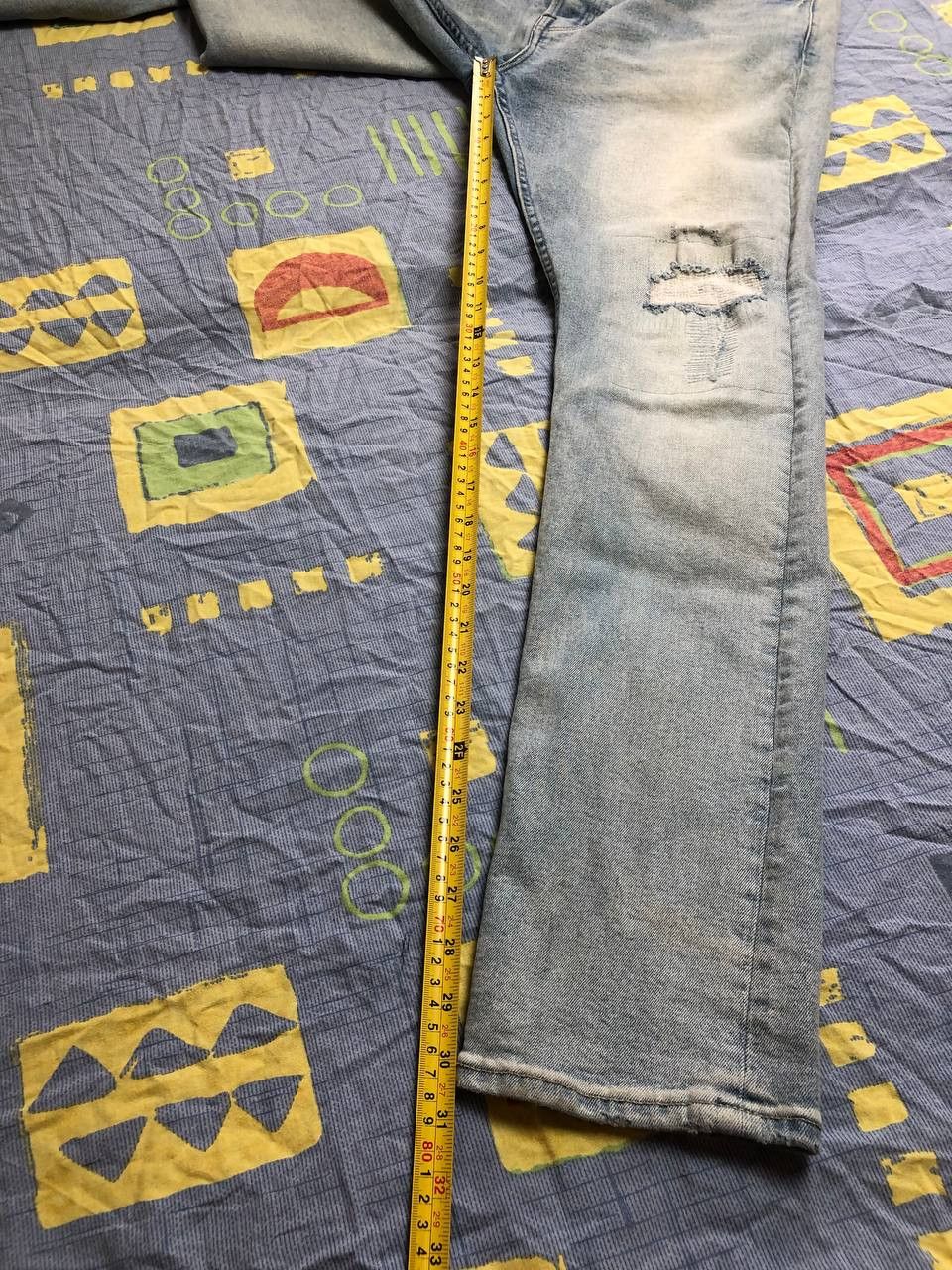 Allsaints Vintage Allsaints Jeans Distressed Denim Faded Y2K Style Size US 34 / EU 50 - 12 Thumbnail