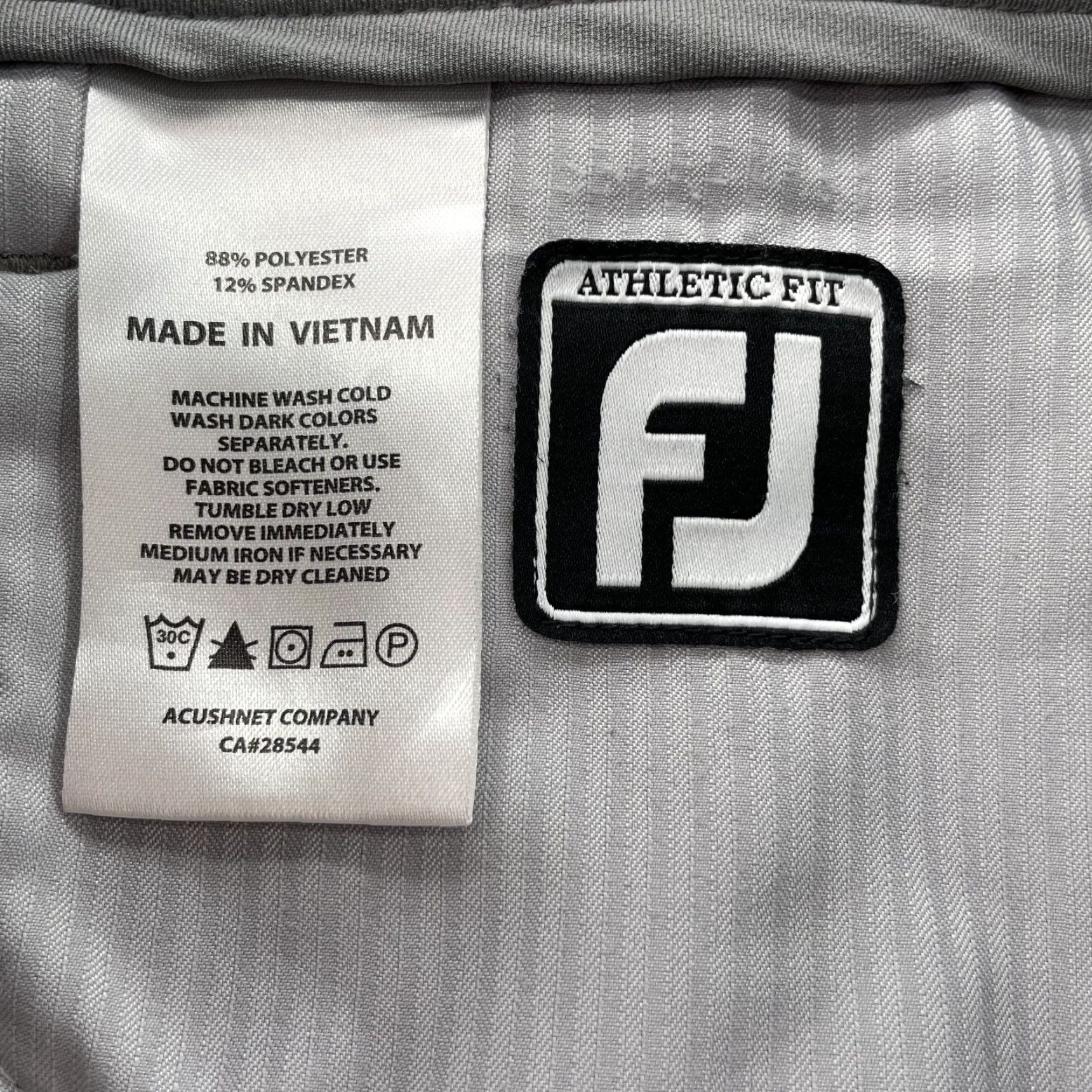 Footjoy Footjoy Golf Pants Men 32x32 Gray Chino Athletic Preppy Performance Office Sport Shirt Size US 32 / EU 48 - 7 Thumbnail