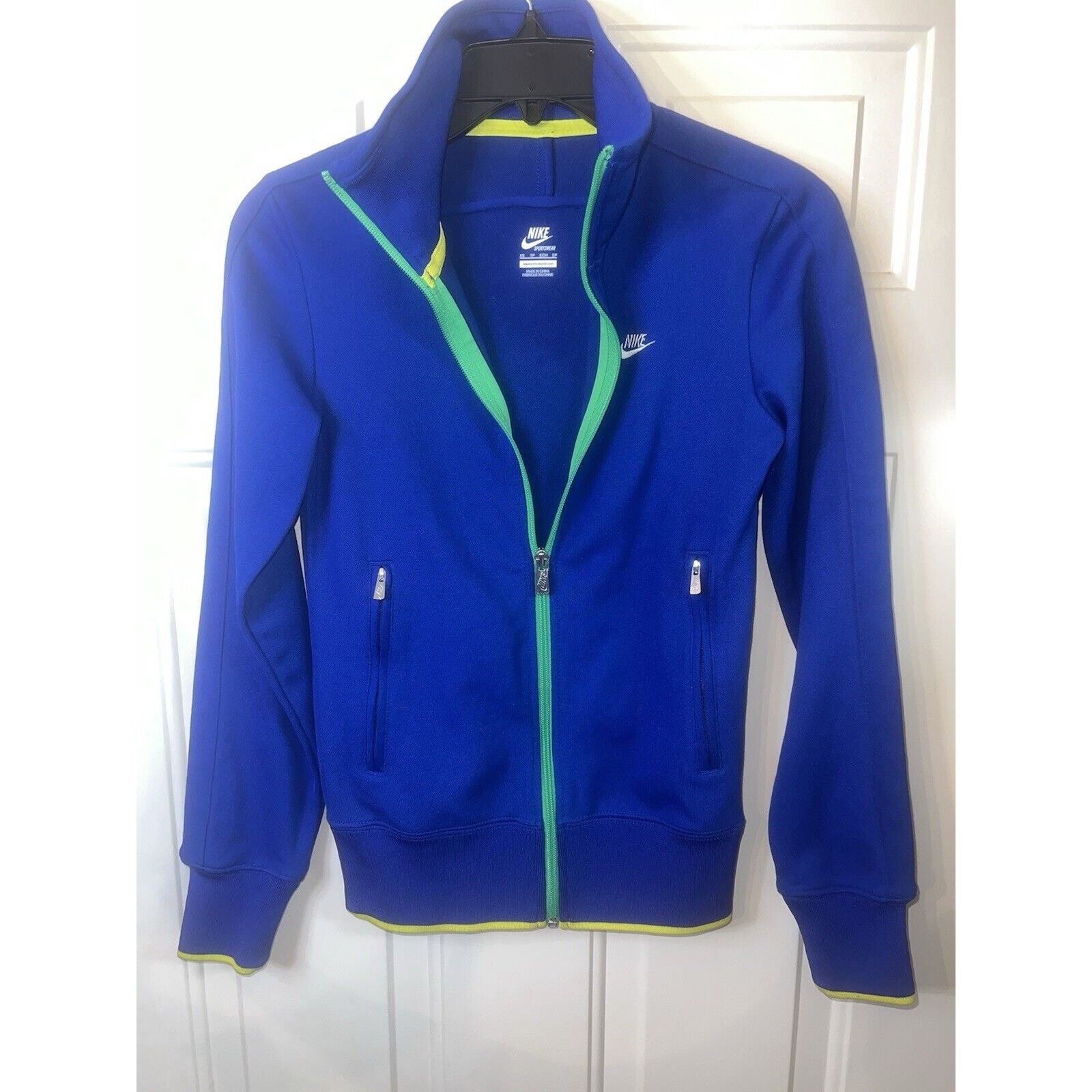 Nike Nike Sportswear Track Jacket Men’s Sz XS Royal Blue Full Zip Size XS / US 0-2 / IT 36-38 - 5 Thumbnail